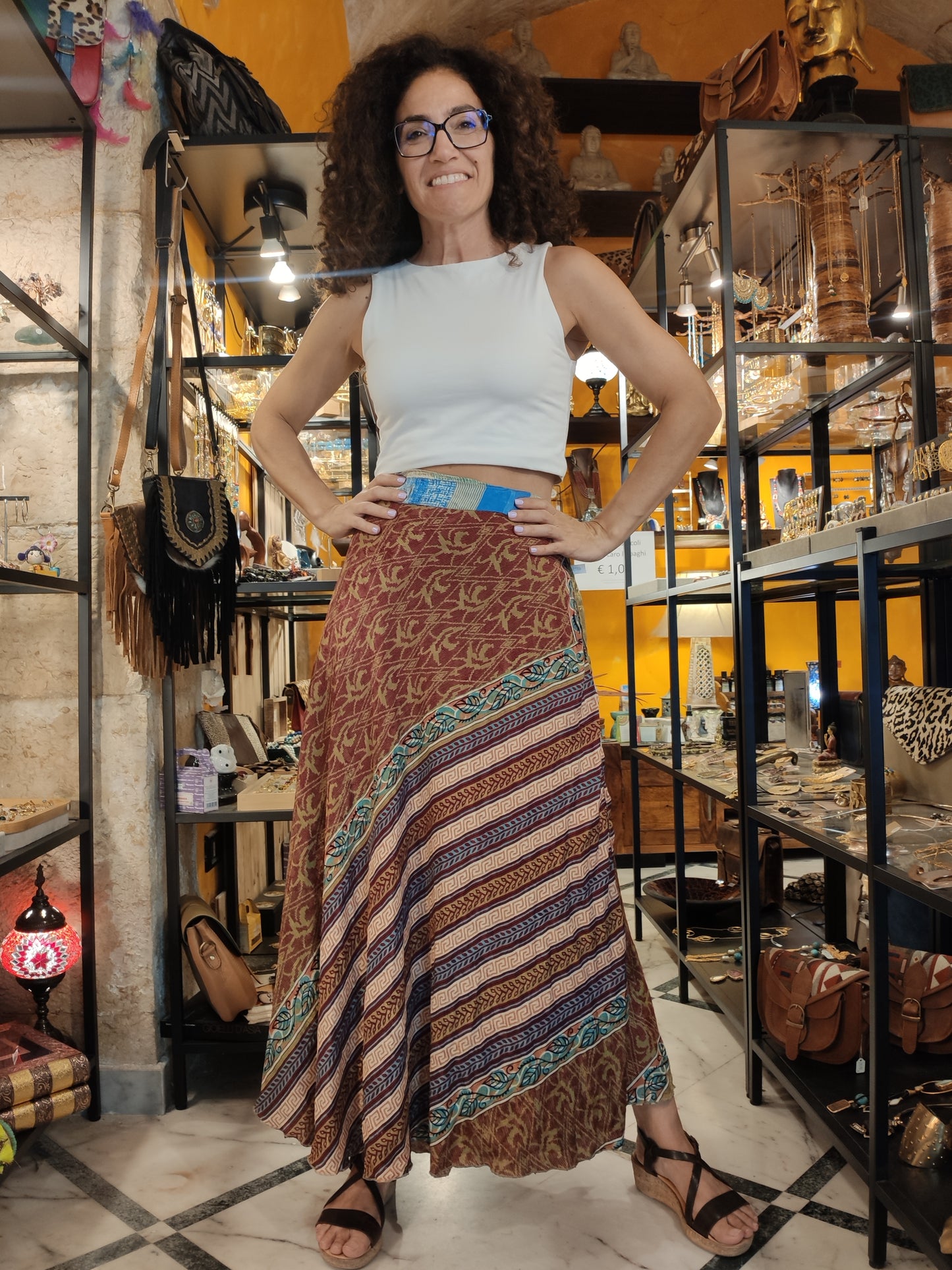 Double-sided wheel wallet skirt 109NG