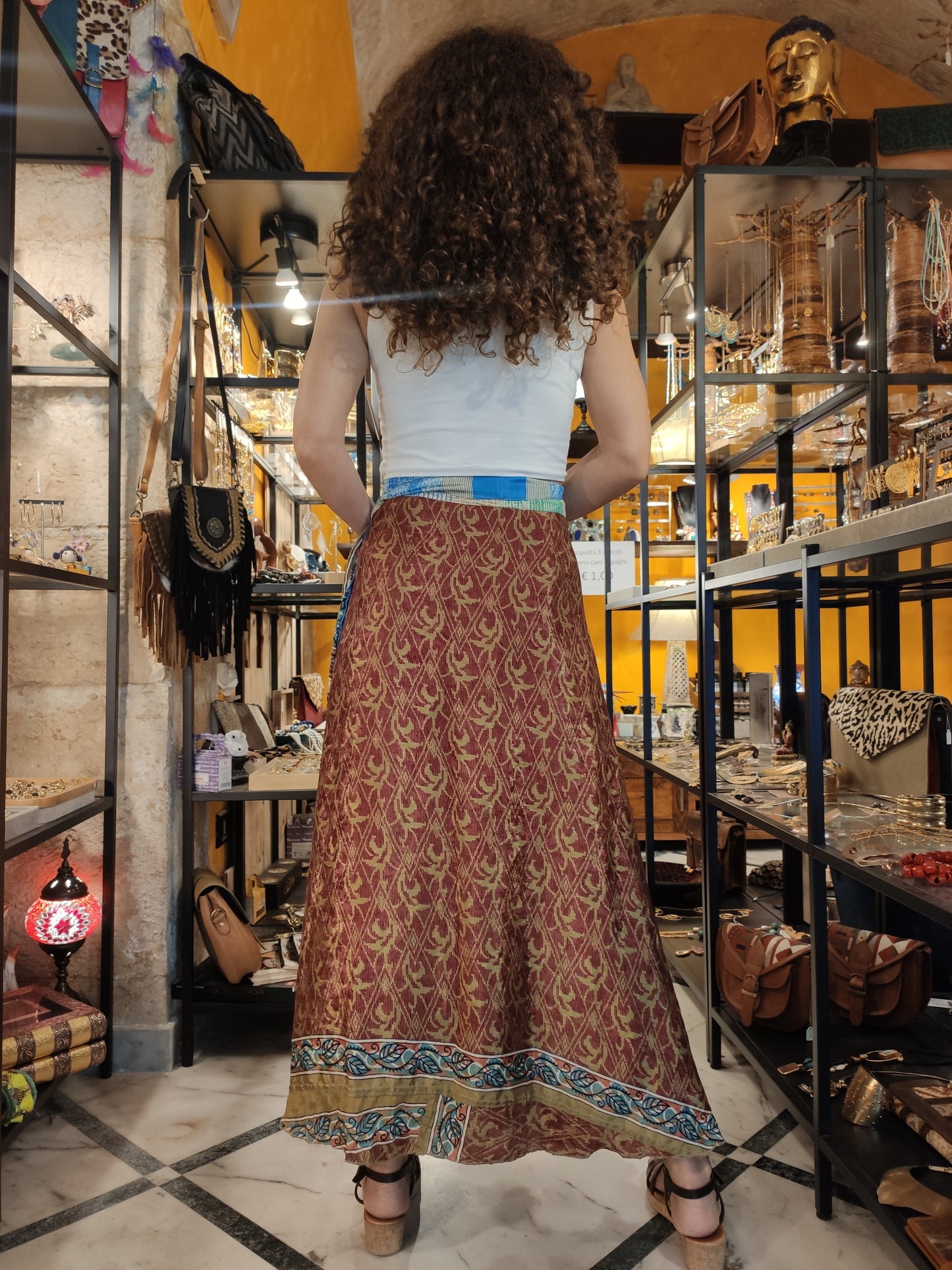 Double-sided wheel wallet skirt 109NG