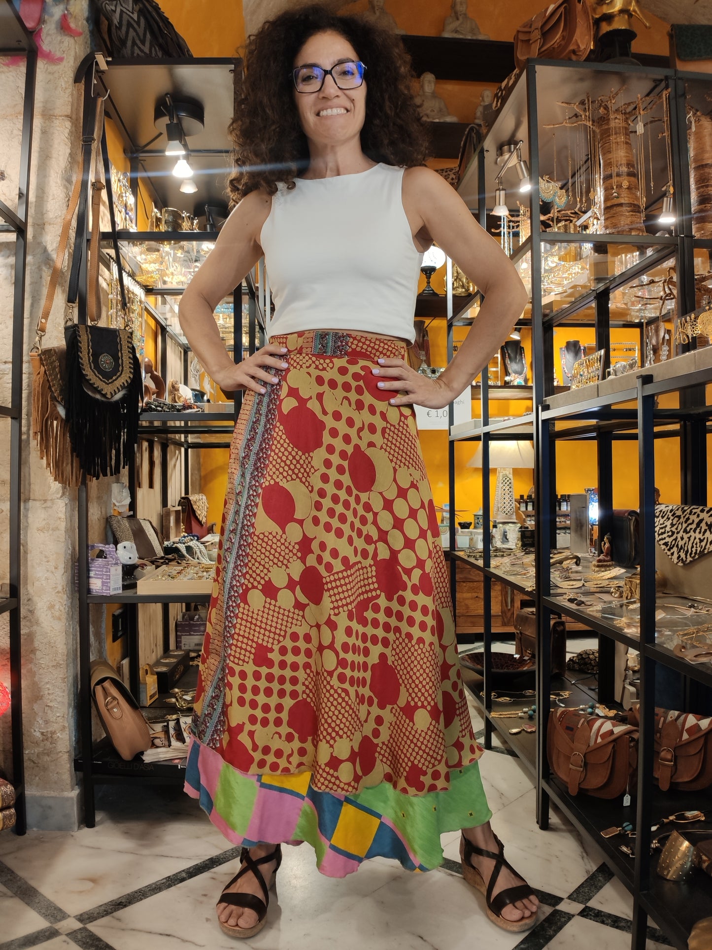 Double-sided wheel wallet skirt 109NG