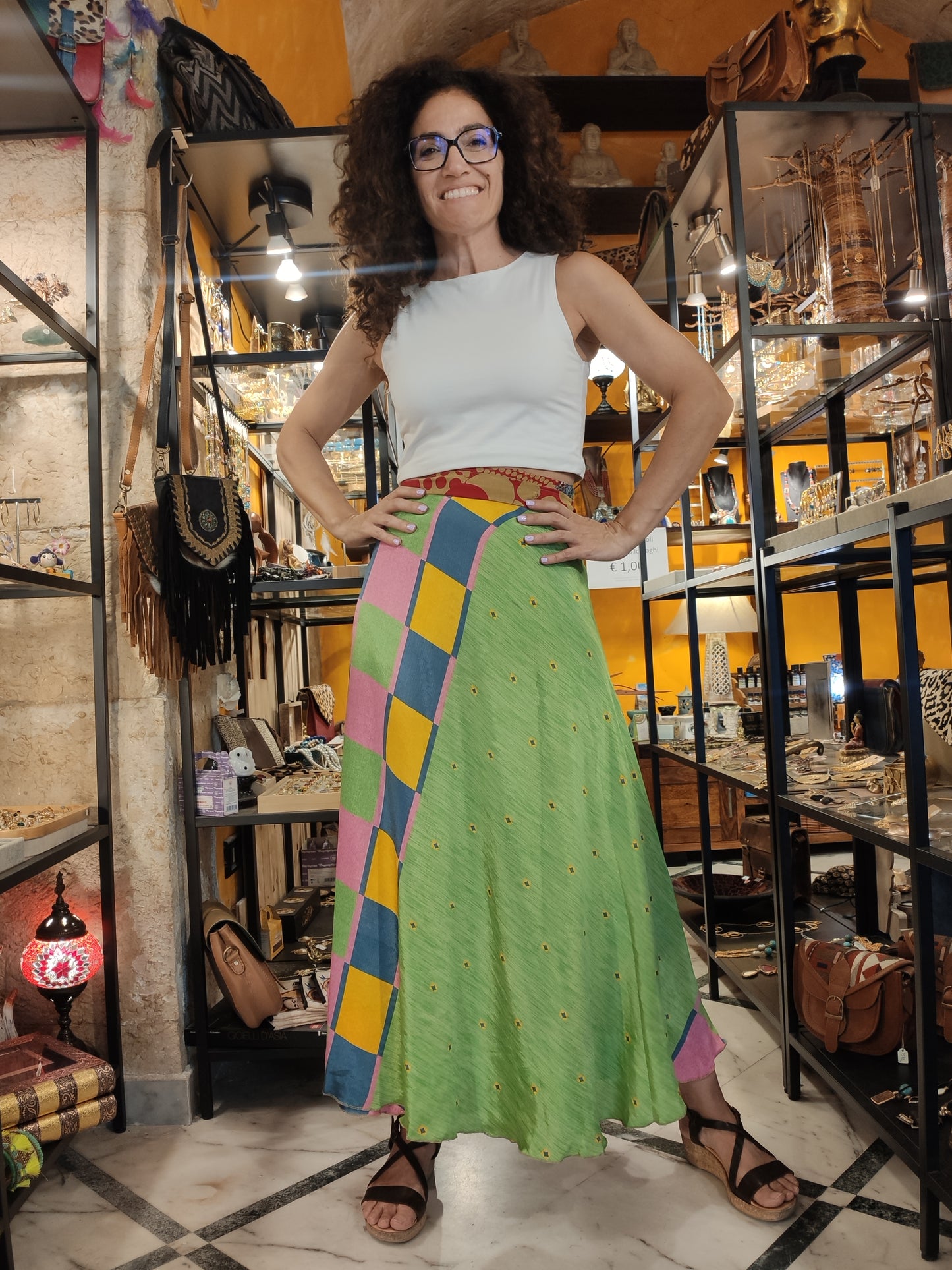 Double-sided wheel wallet skirt 109NG