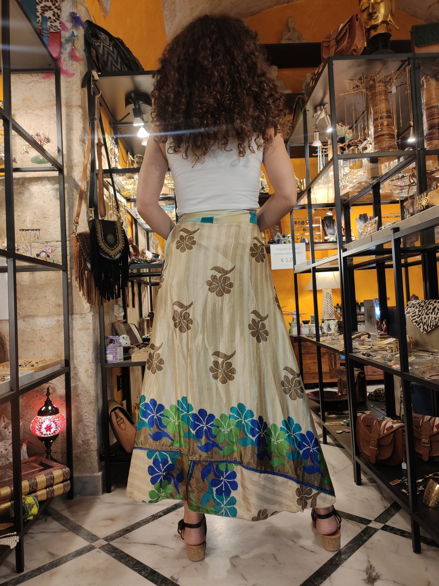 Gonna portafoglio ruota double-face 332F Difettata