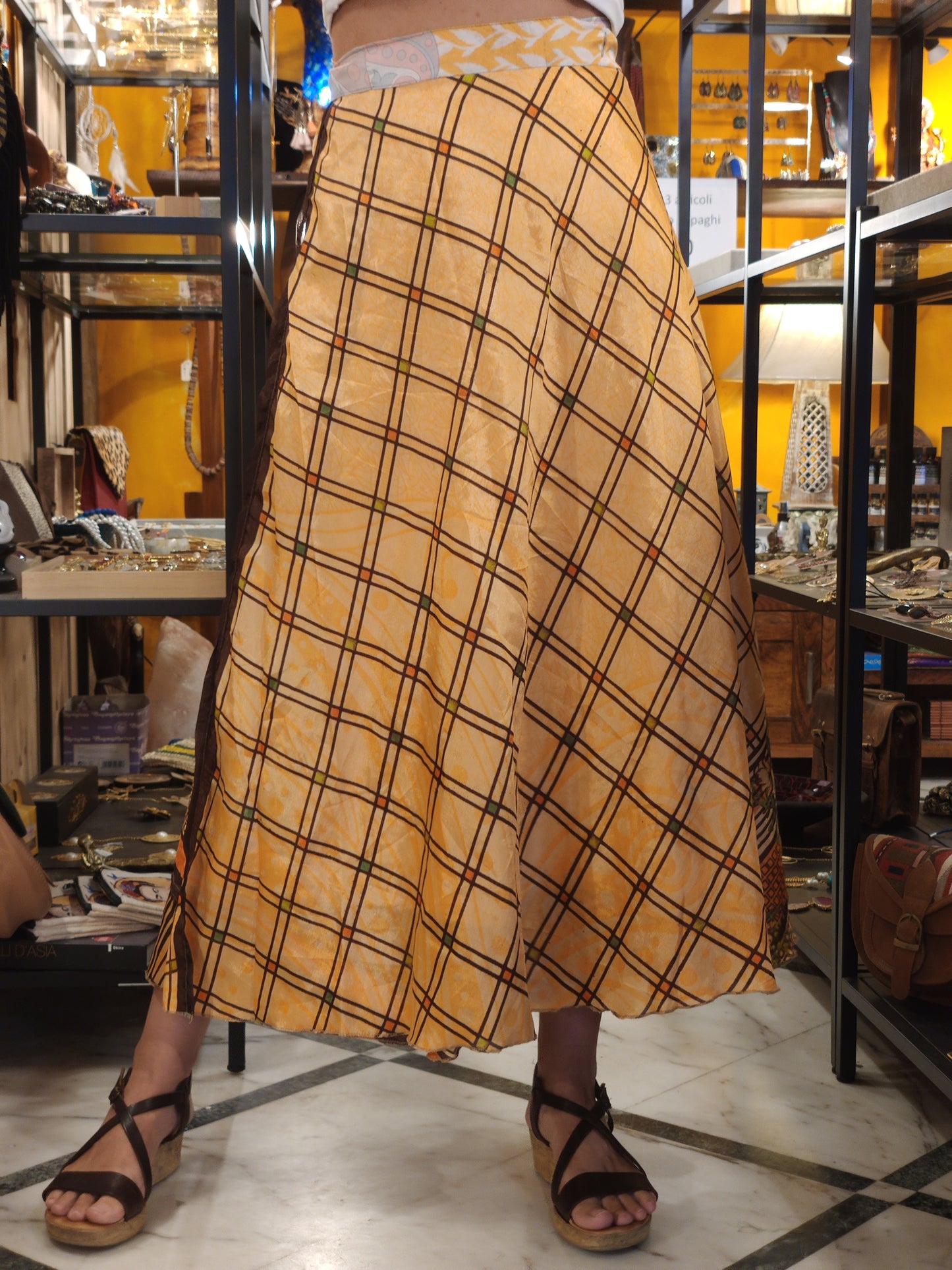 Double-sided wheel wallet skirt 109NG