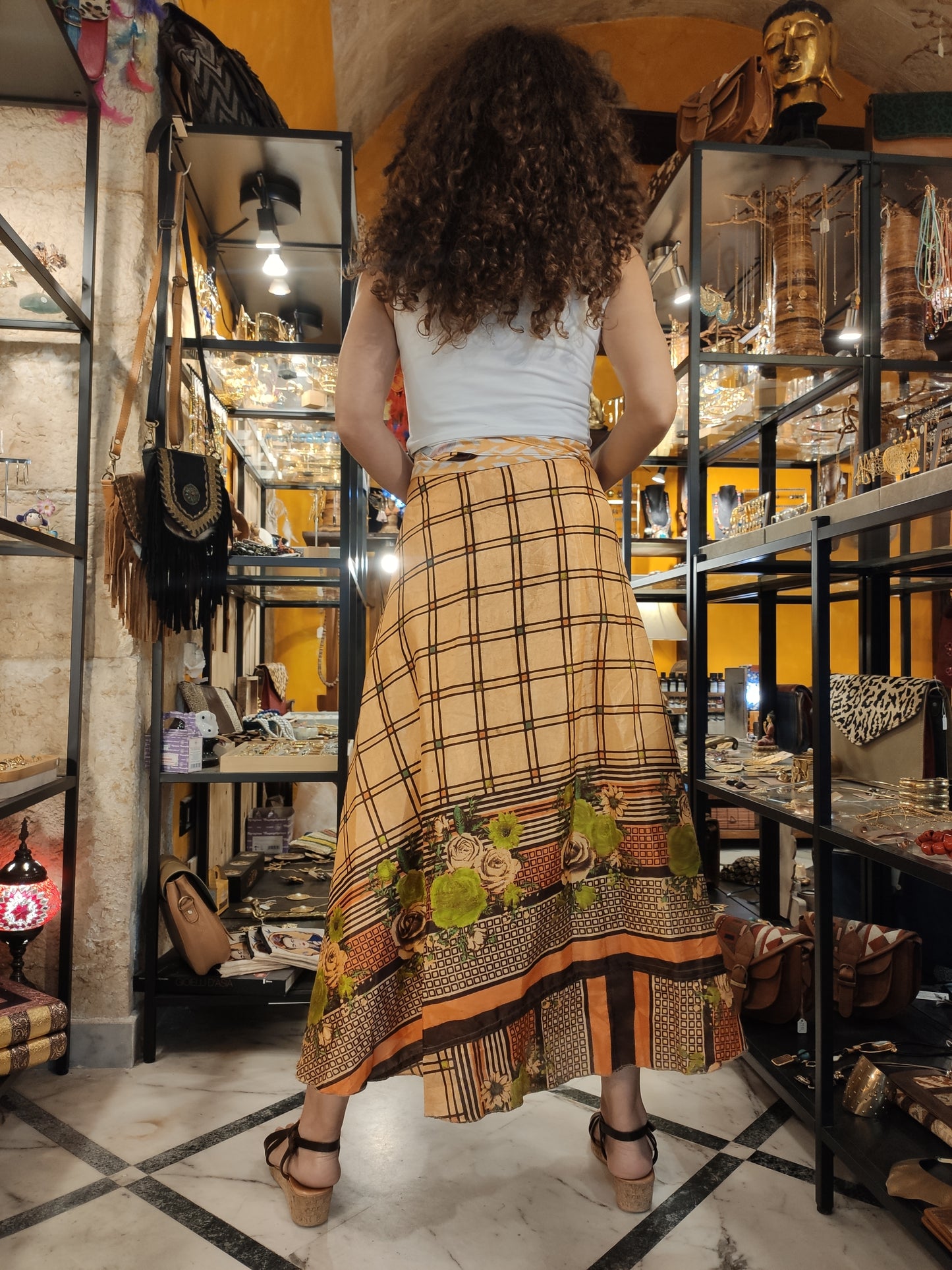 Double-sided wheel wallet skirt 109NG