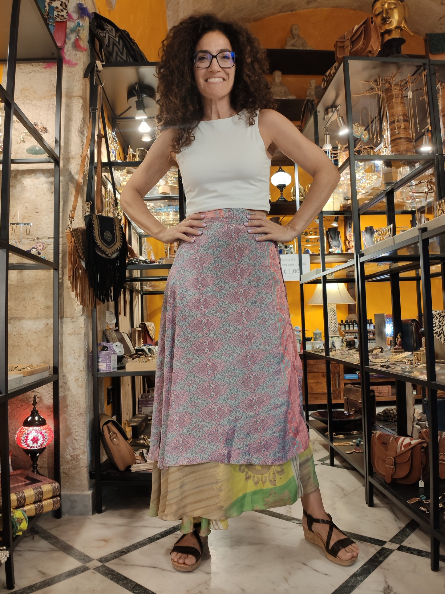 Double-sided wheel wallet skirt 109NG