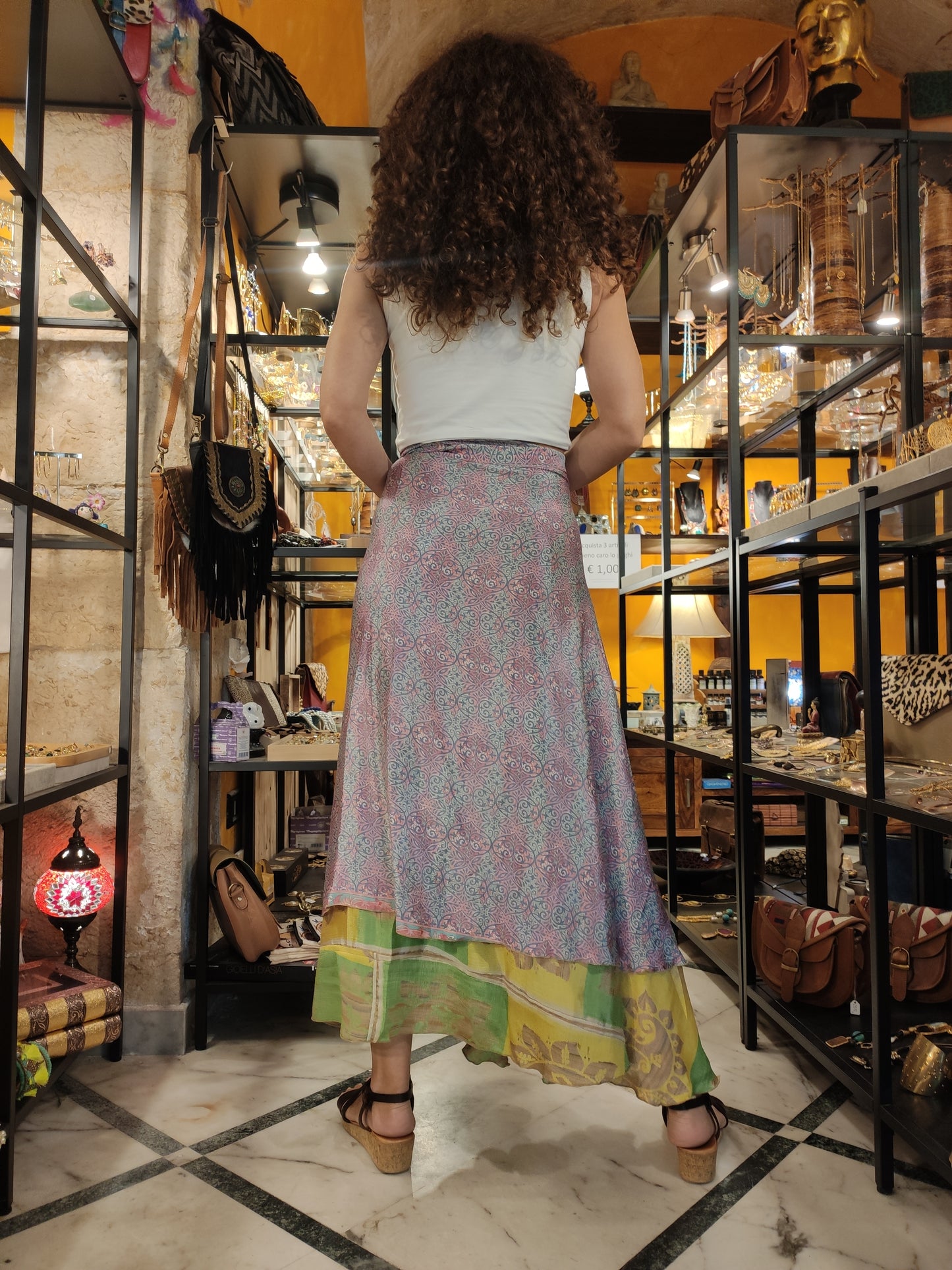 Double-sided wheel wallet skirt 109NG