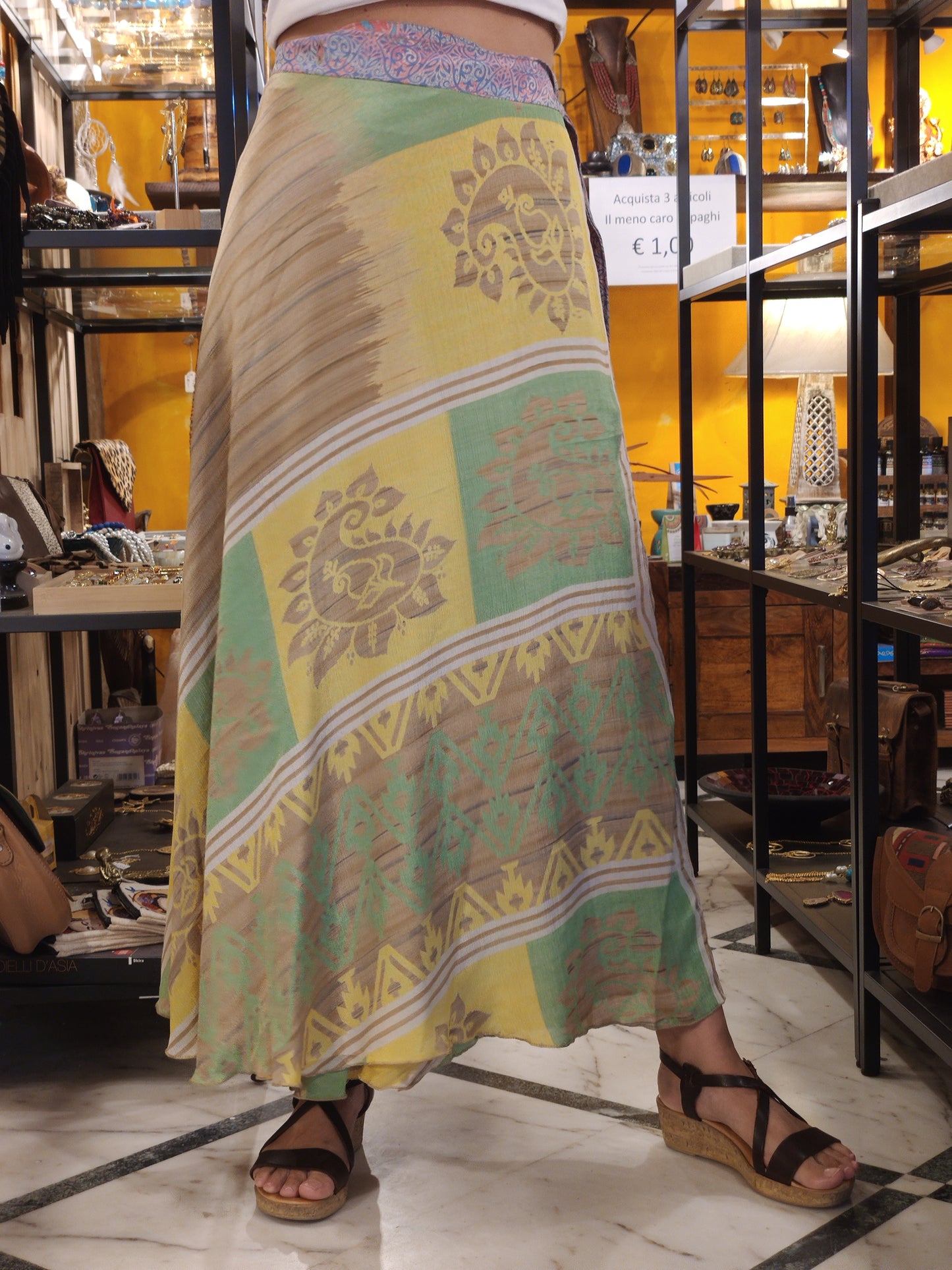 Double-sided wheel wallet skirt 109NG