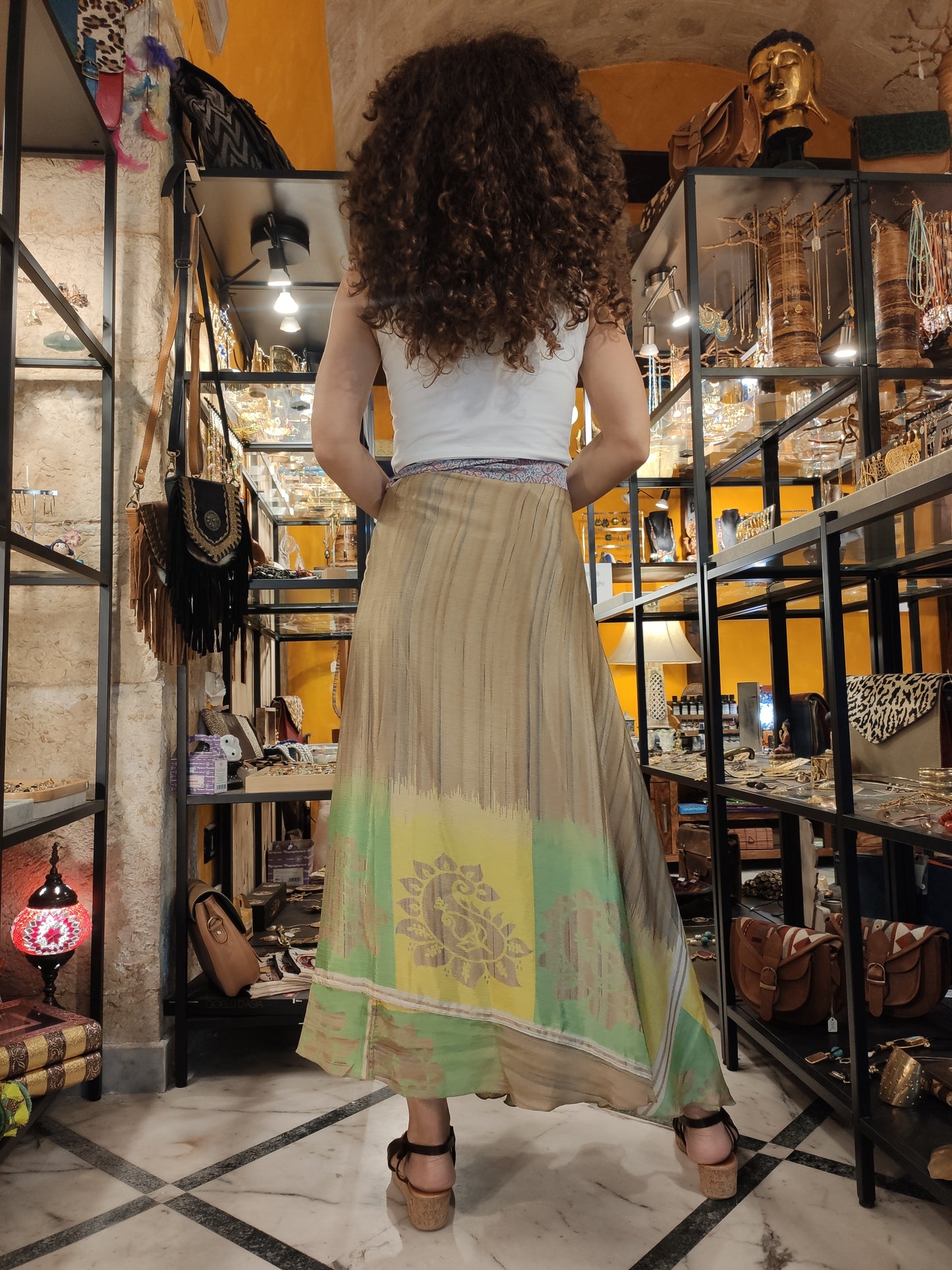 Double-sided wheel wallet skirt 109NG