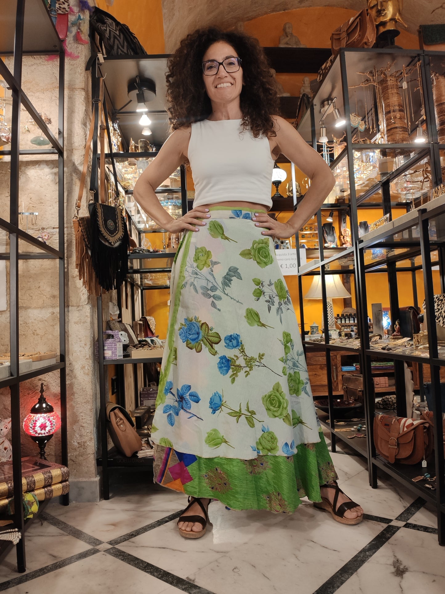 Double-sided wheel wallet skirt 109NG