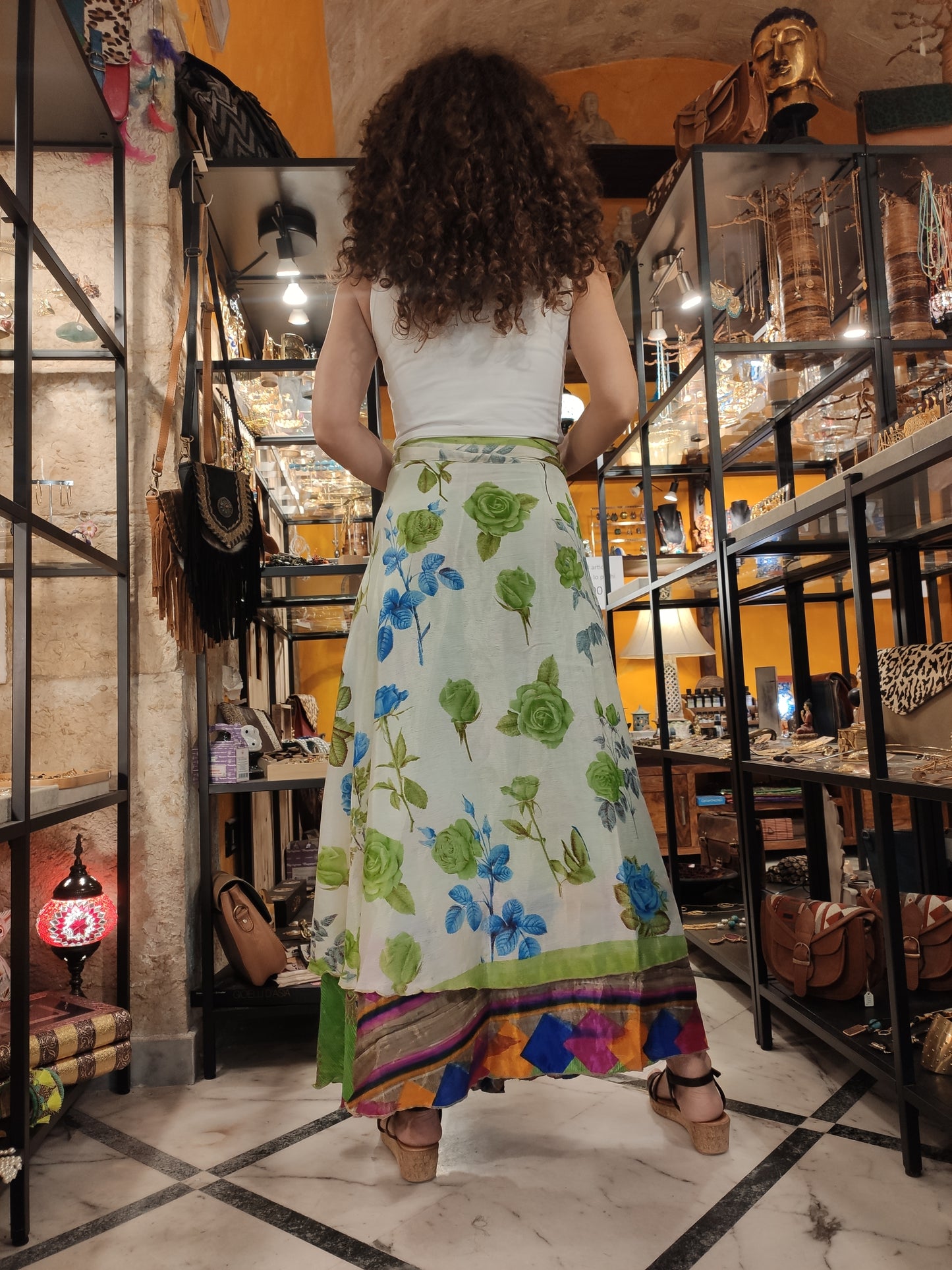 Double-sided wheel wallet skirt 109NG