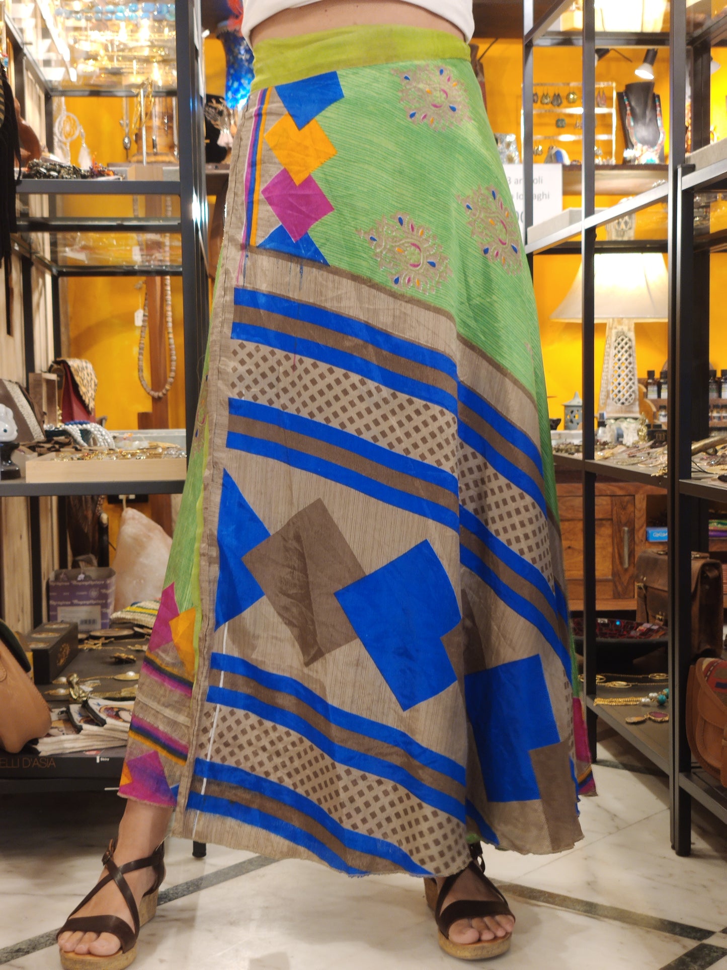 Double-sided wheel wallet skirt 109NG