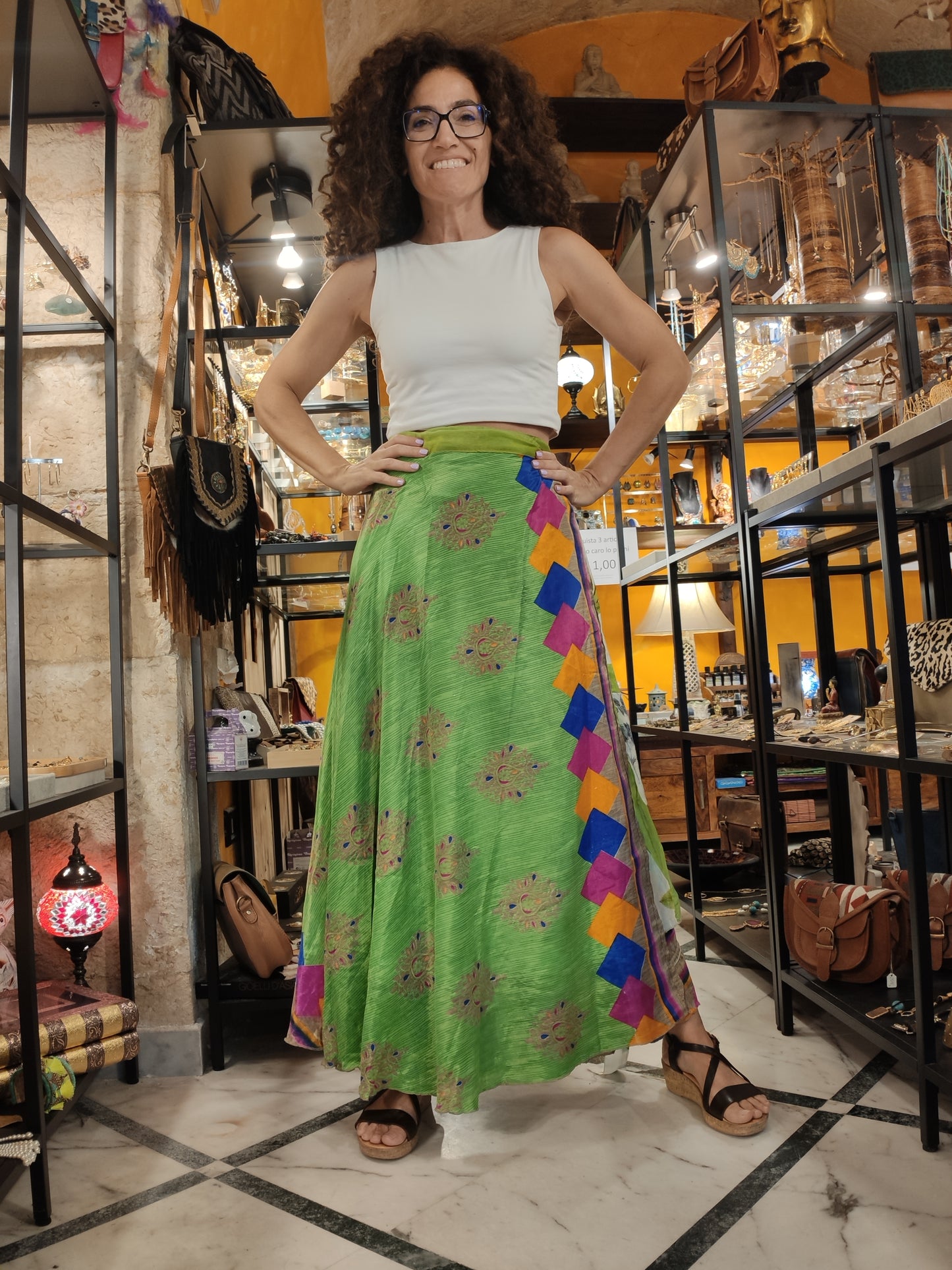 Double-sided wheel wallet skirt 109NG