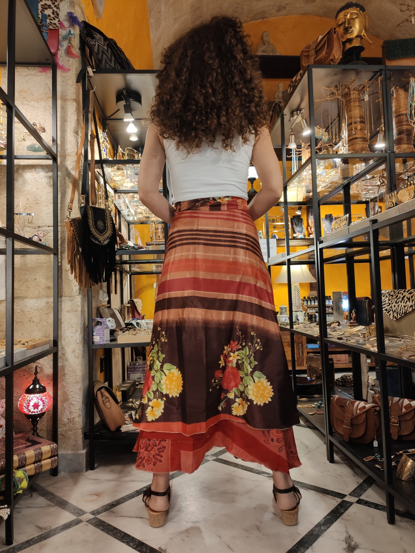 Double-sided wheel wallet skirt 109NG