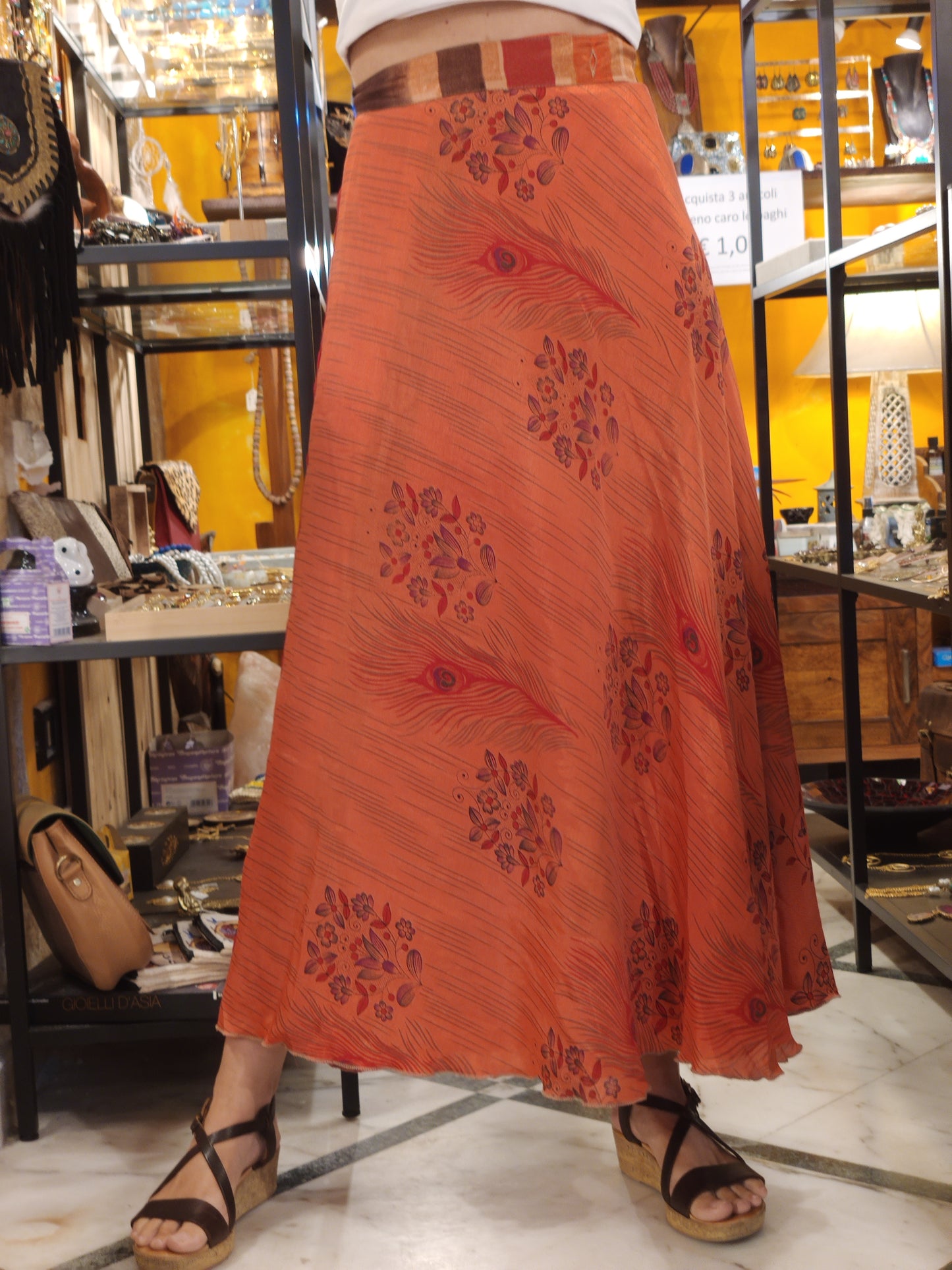 Double-sided wheel wallet skirt 109NG