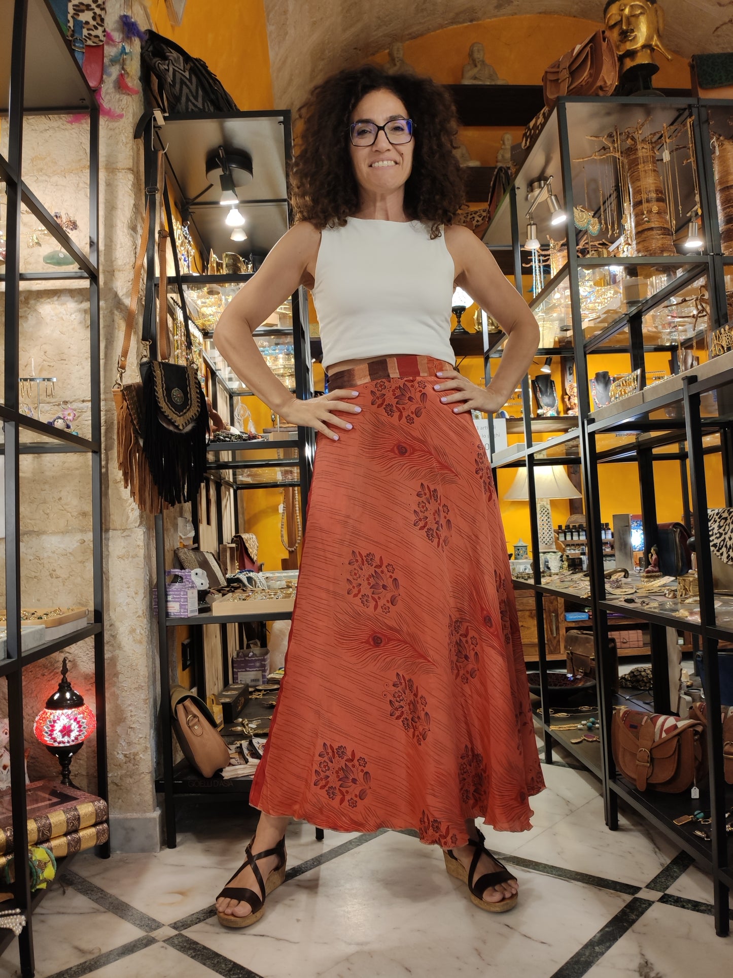 Double-sided wheel wallet skirt 109NG