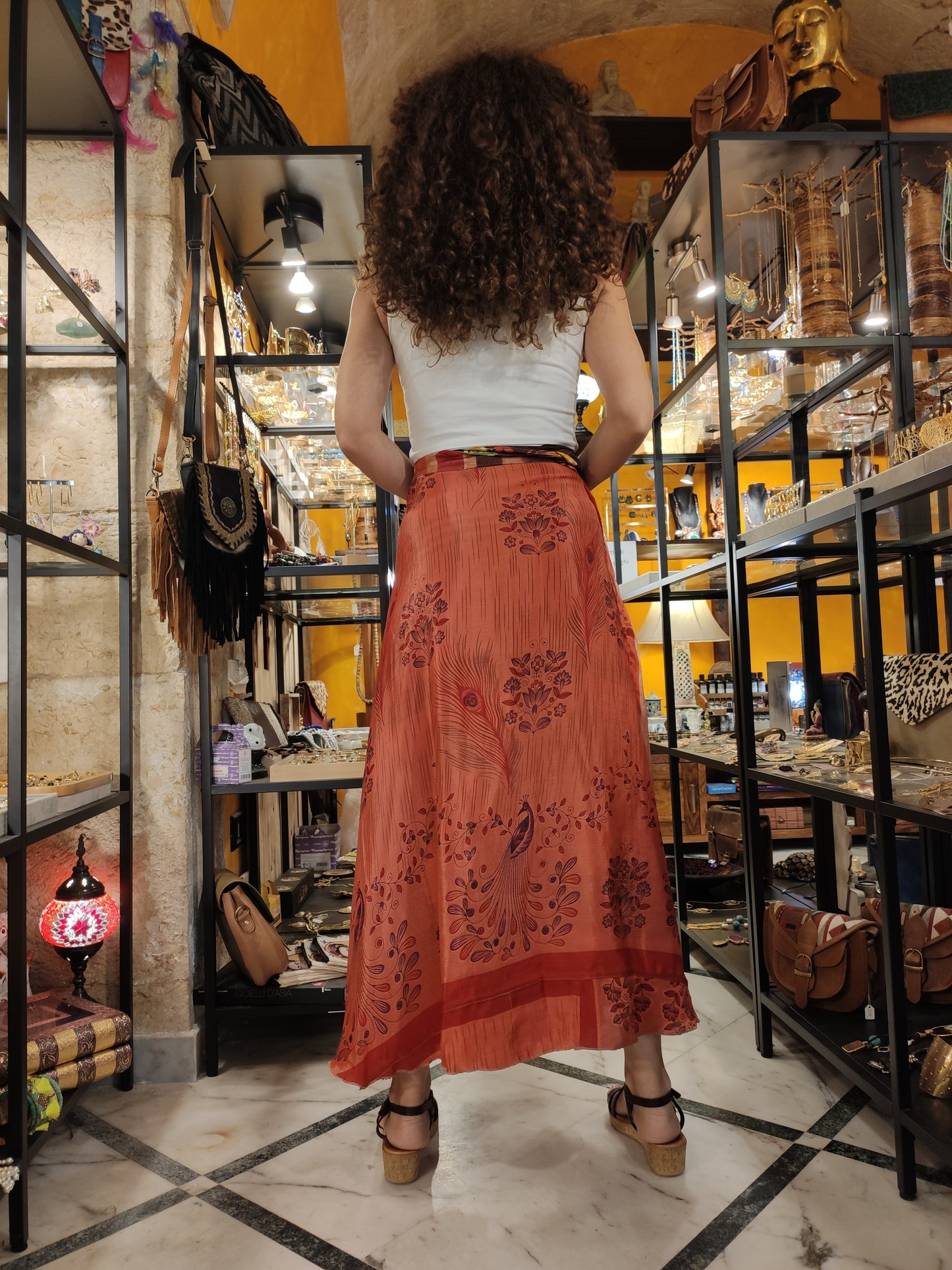 Double-sided wheel wallet skirt 109NG