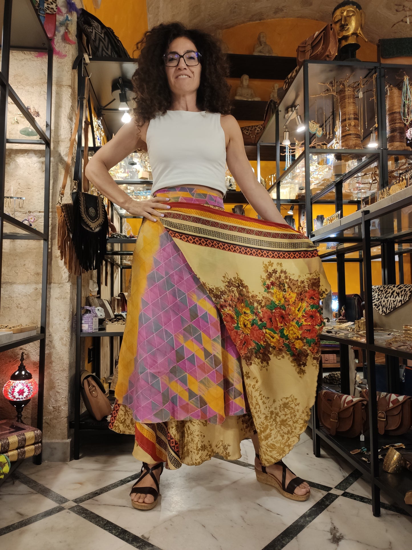 Double-sided wheel wallet skirt 109NG