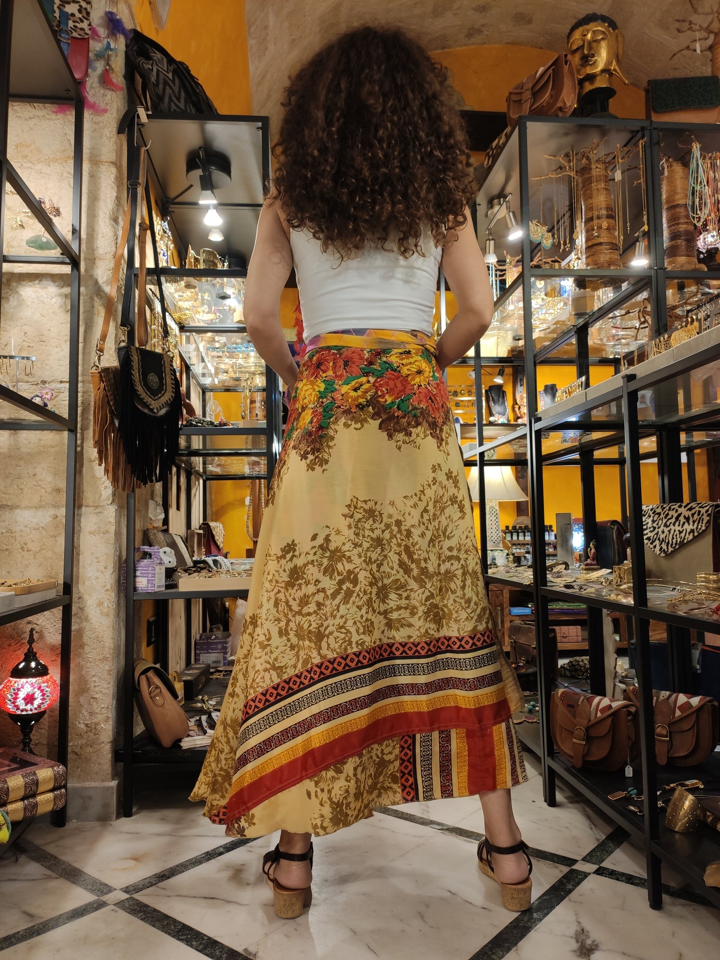 Double-sided wheel wallet skirt 109NG