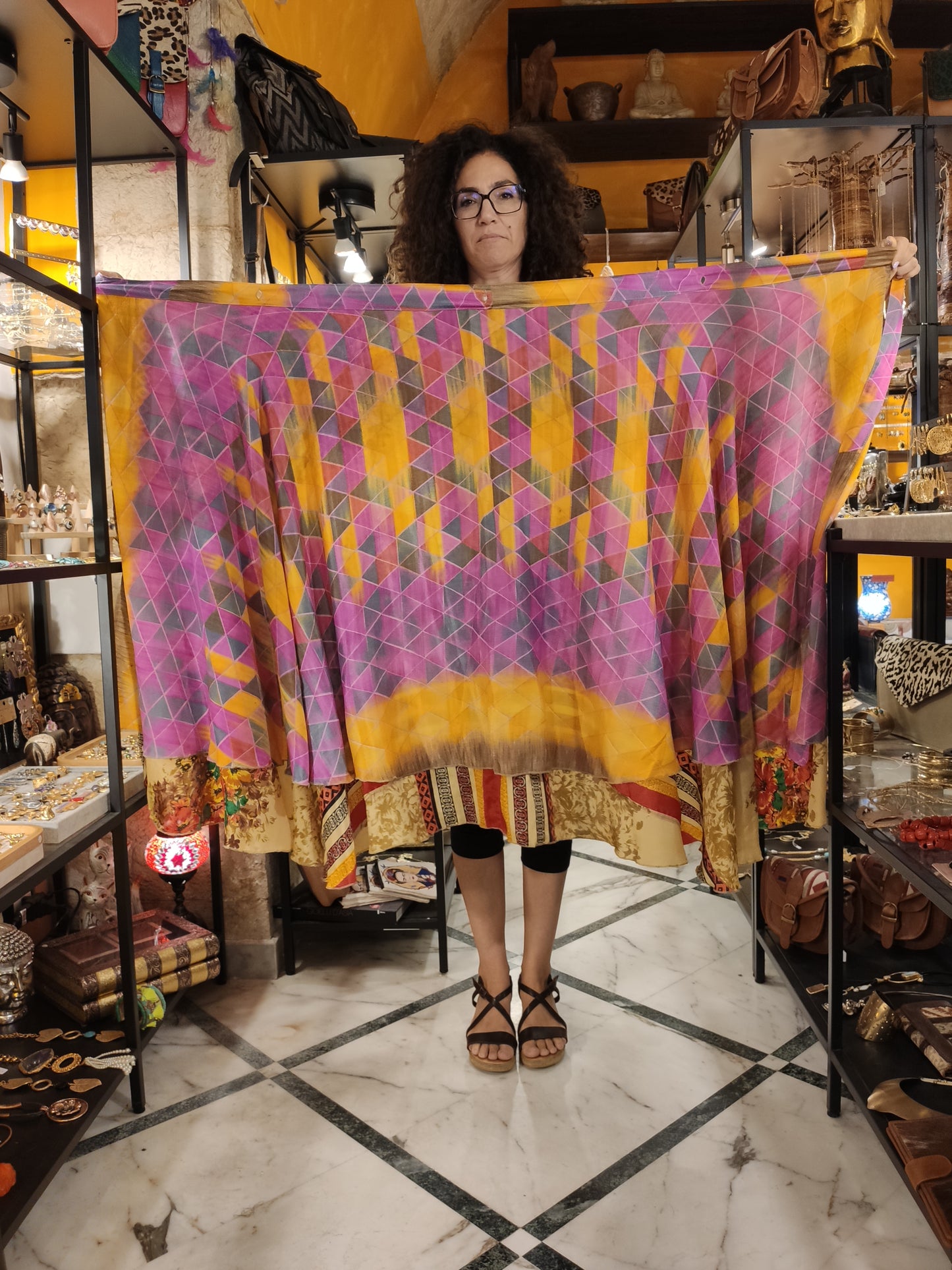 Double-sided wheel wallet skirt 109NG