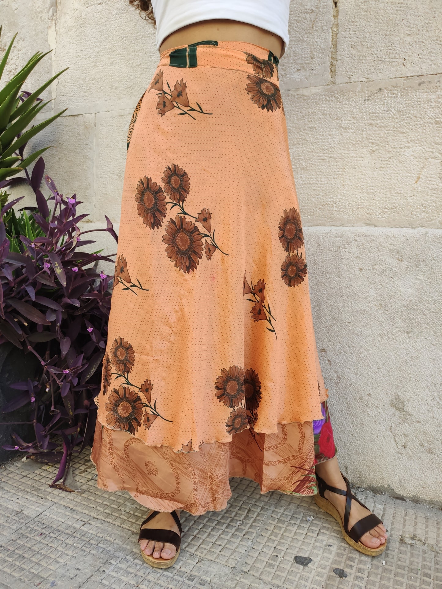 Double-sided wheel wallet skirt 109NG