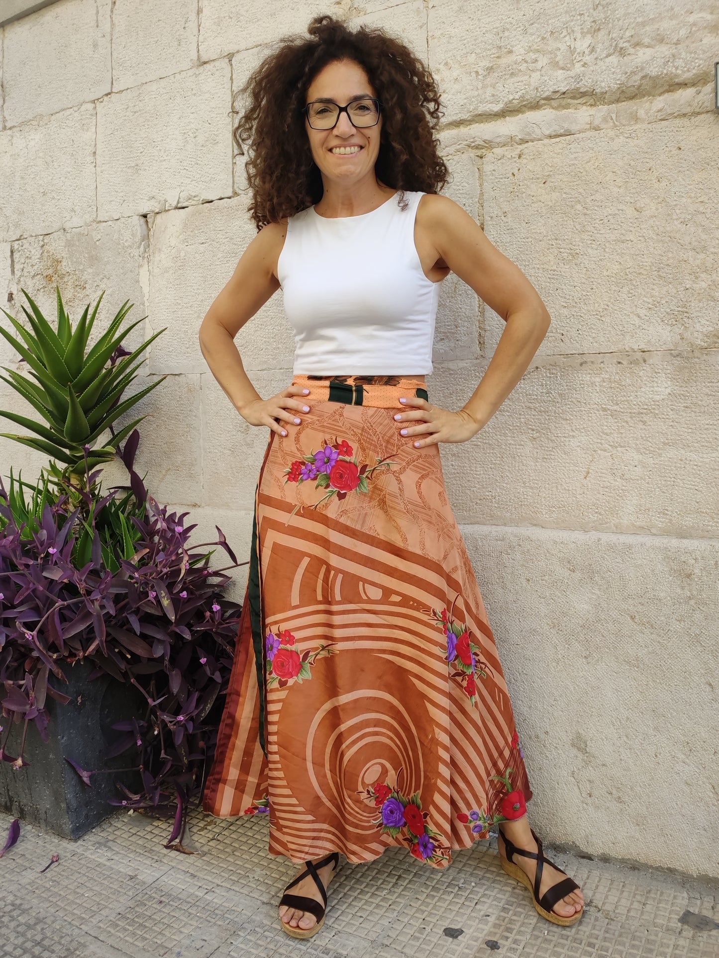 Double-sided wheel wallet skirt 109NG