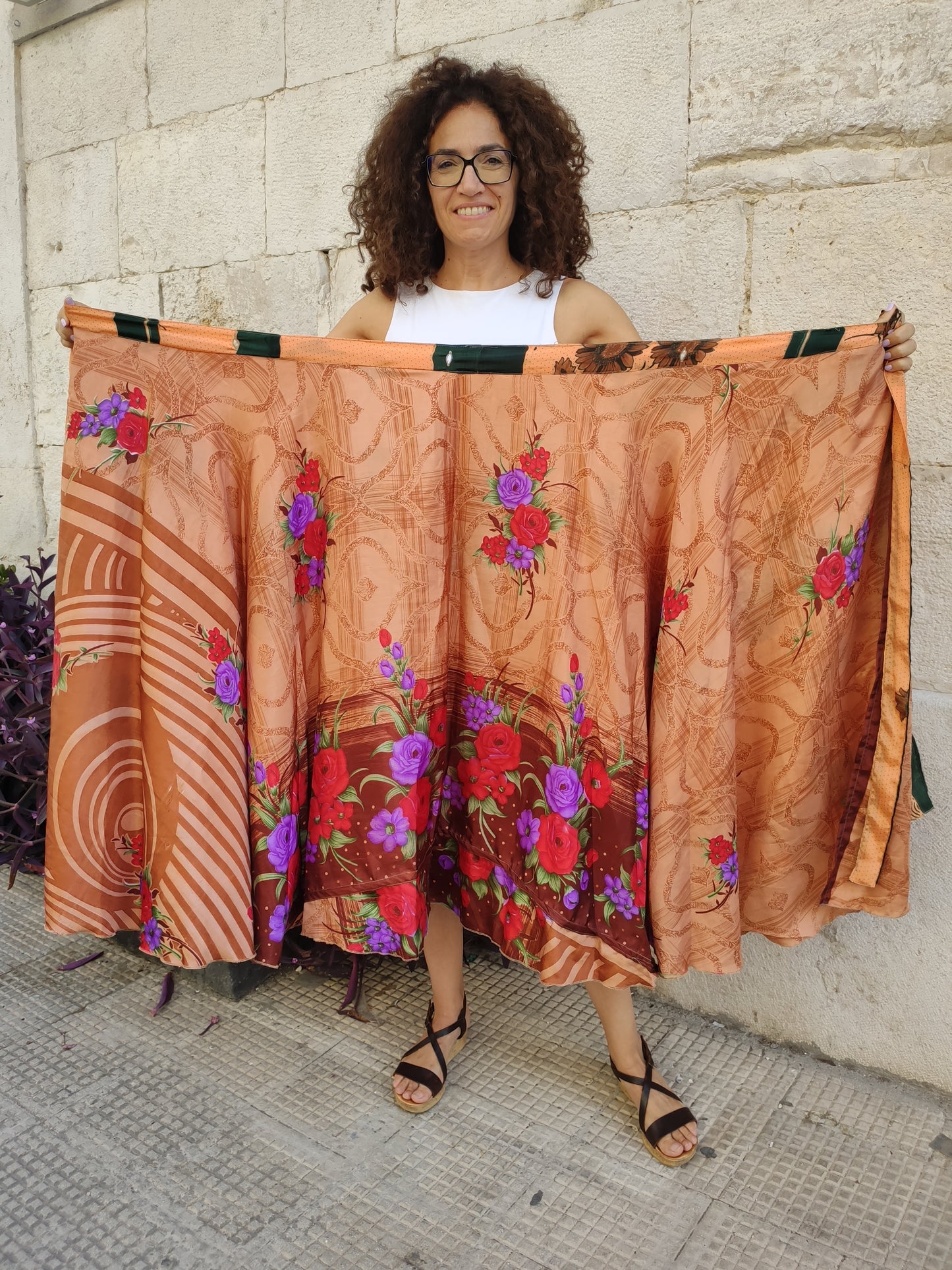 Double-sided wheel wallet skirt 109NG