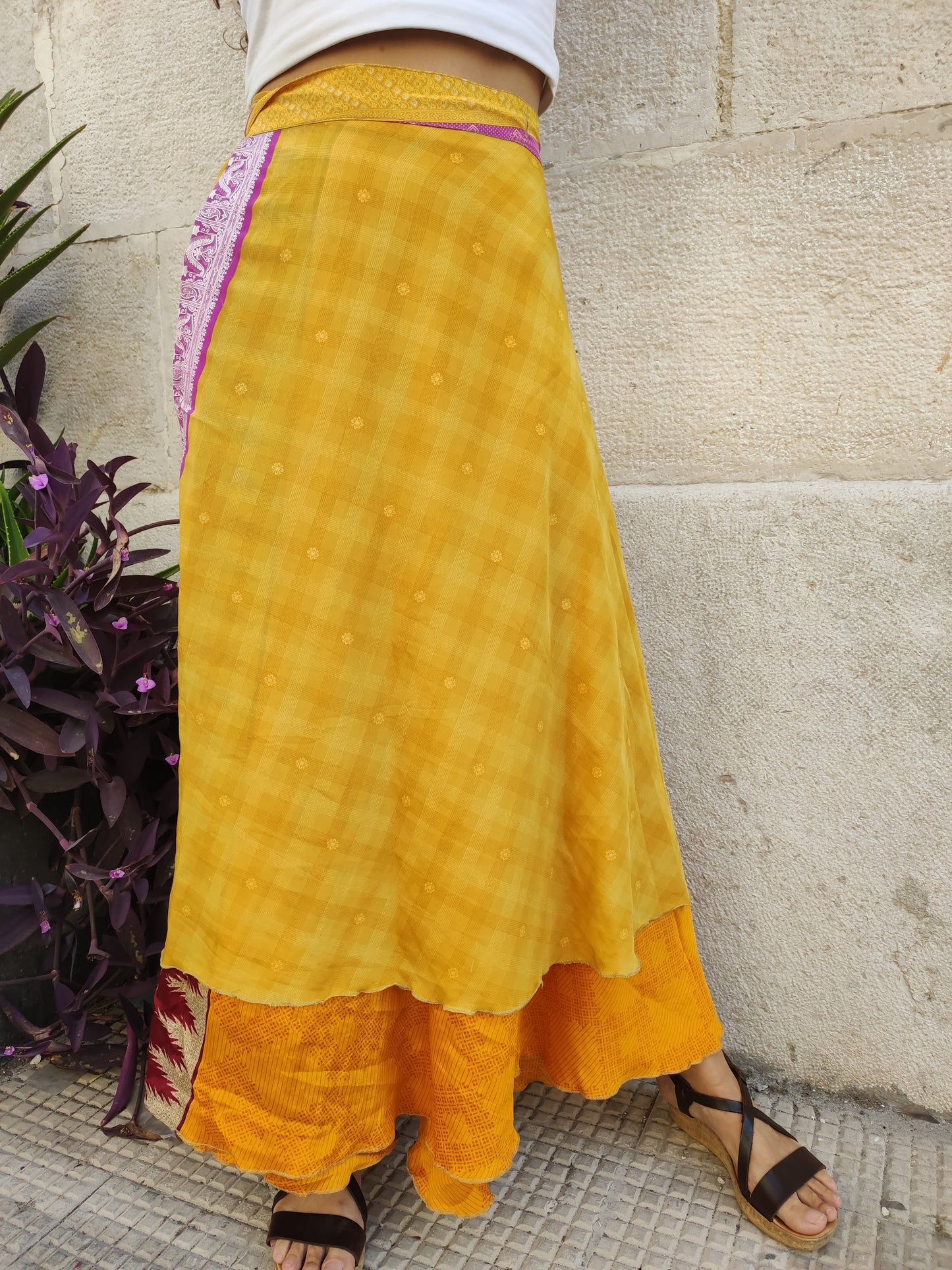 Double-sided wheel wallet skirt 109NG