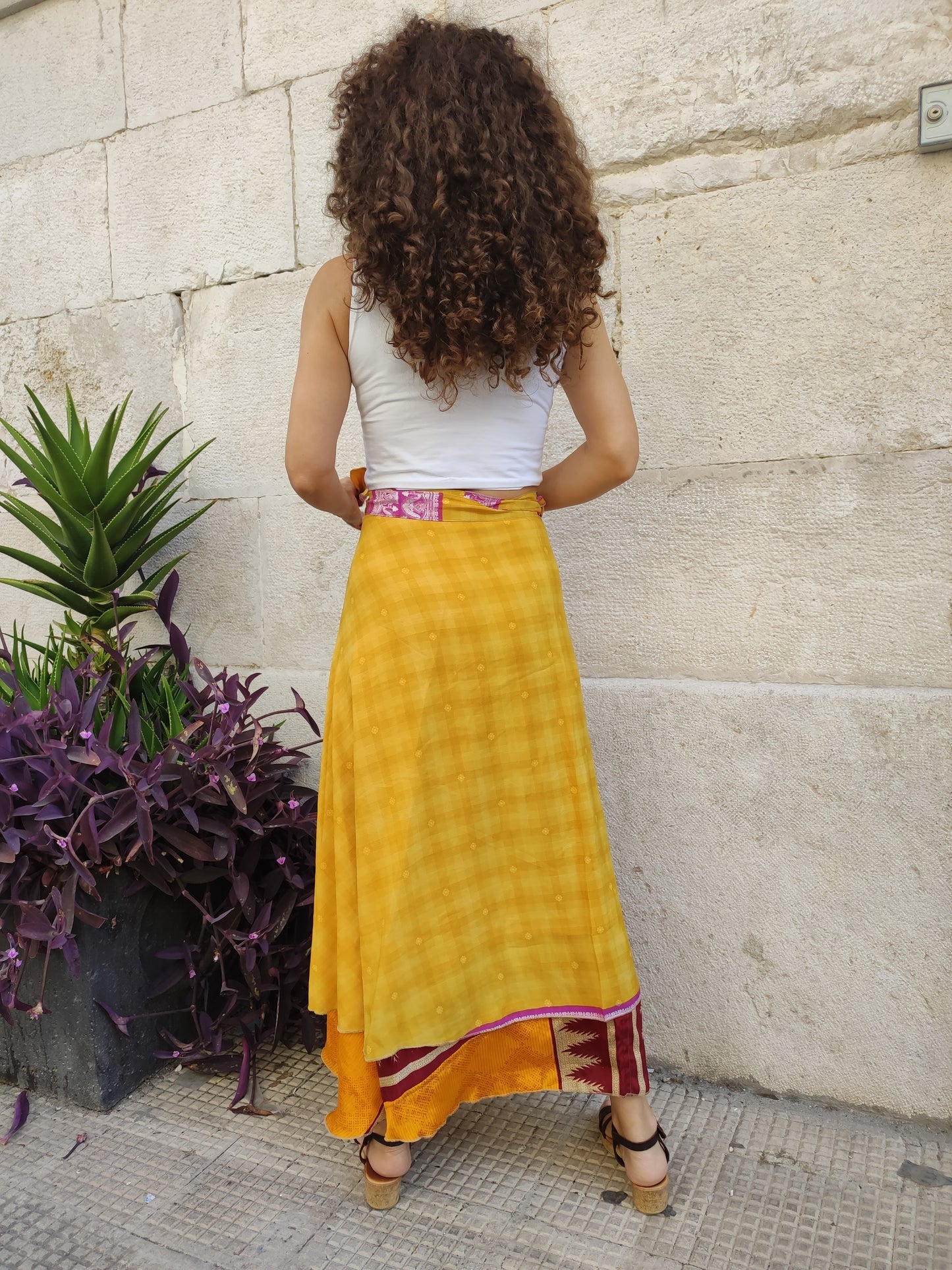 Double-sided wheel wallet skirt 109NG