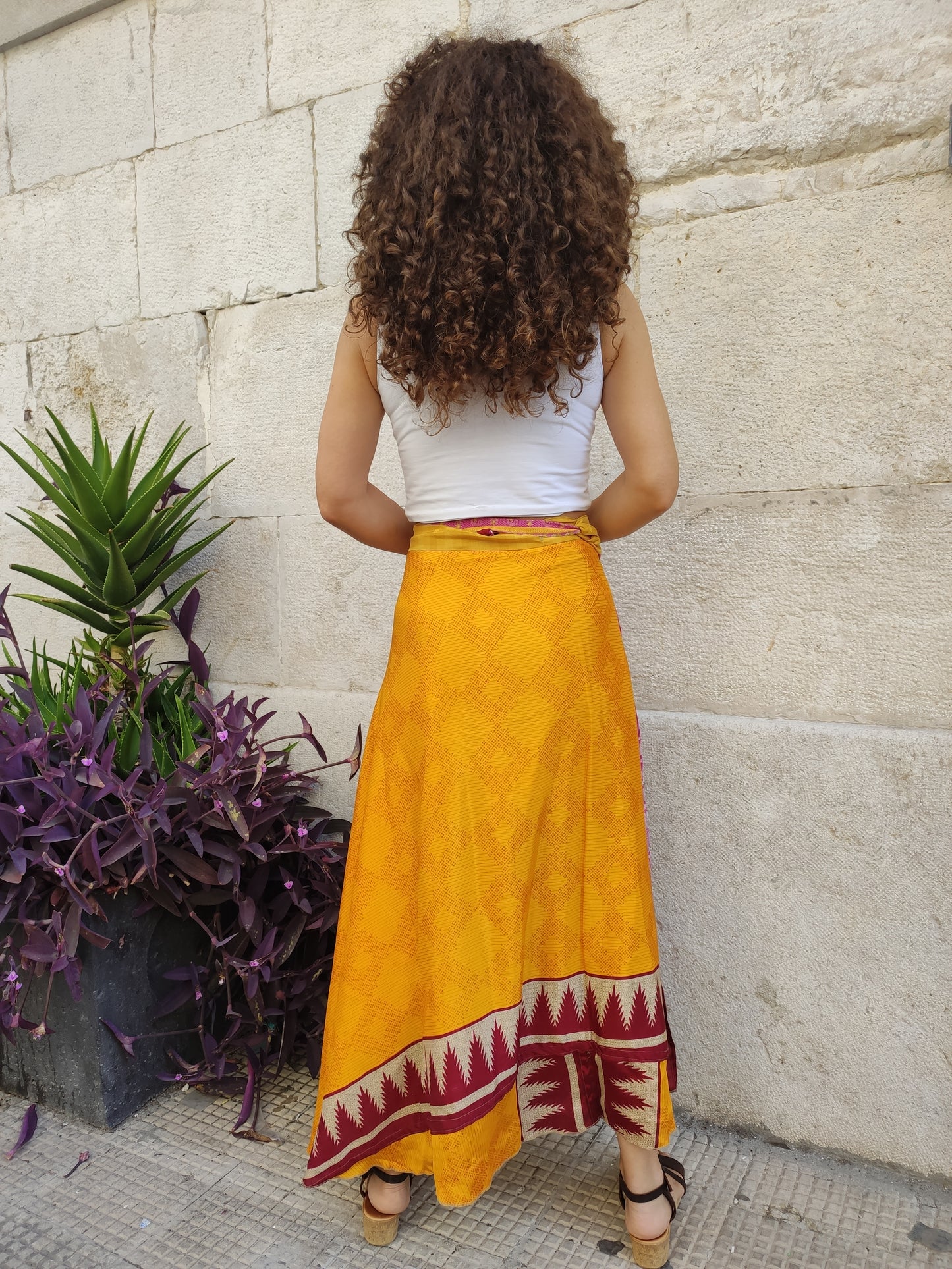 Double-sided wheel wallet skirt 109NG