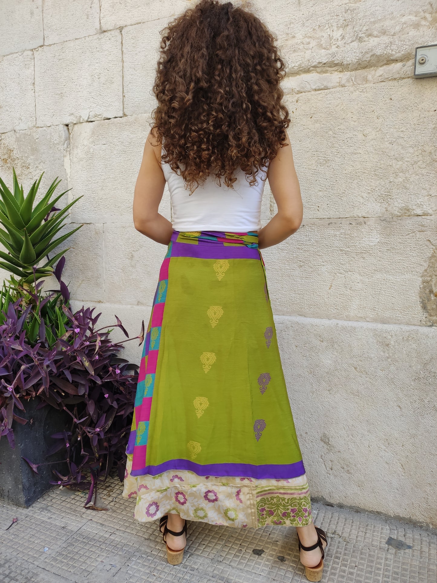 Double-sided wheel wallet skirt 109NG