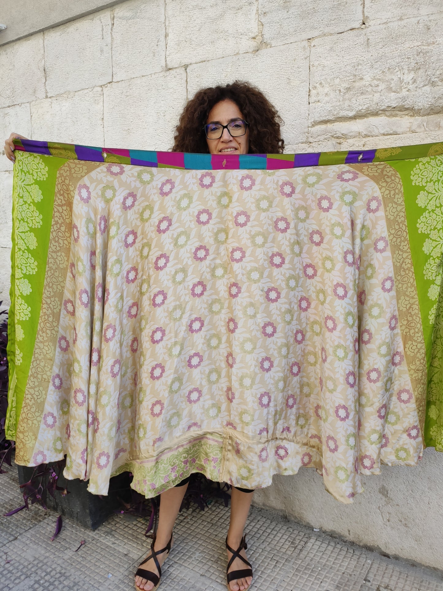 Double-sided wheel wallet skirt 109NG