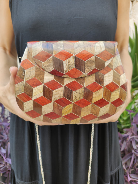 Small vintage rigid bag