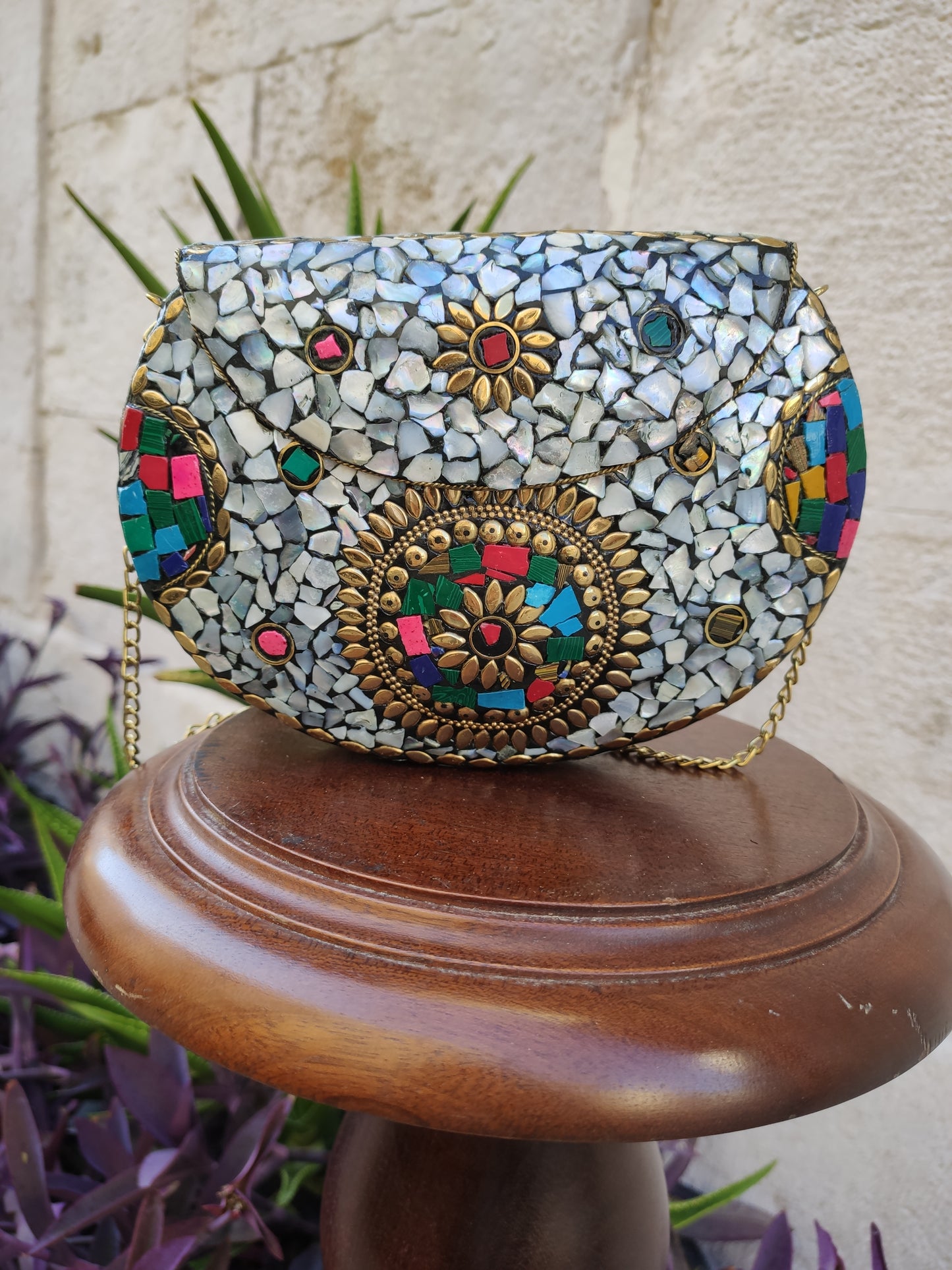 Borsa gioiello piccola rigida vintage 32BN