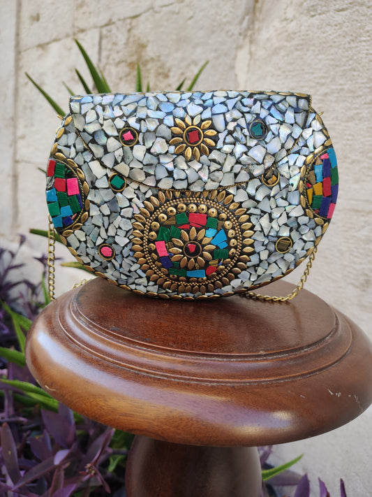 Borsa gioiello piccola rigida vintage 32BN