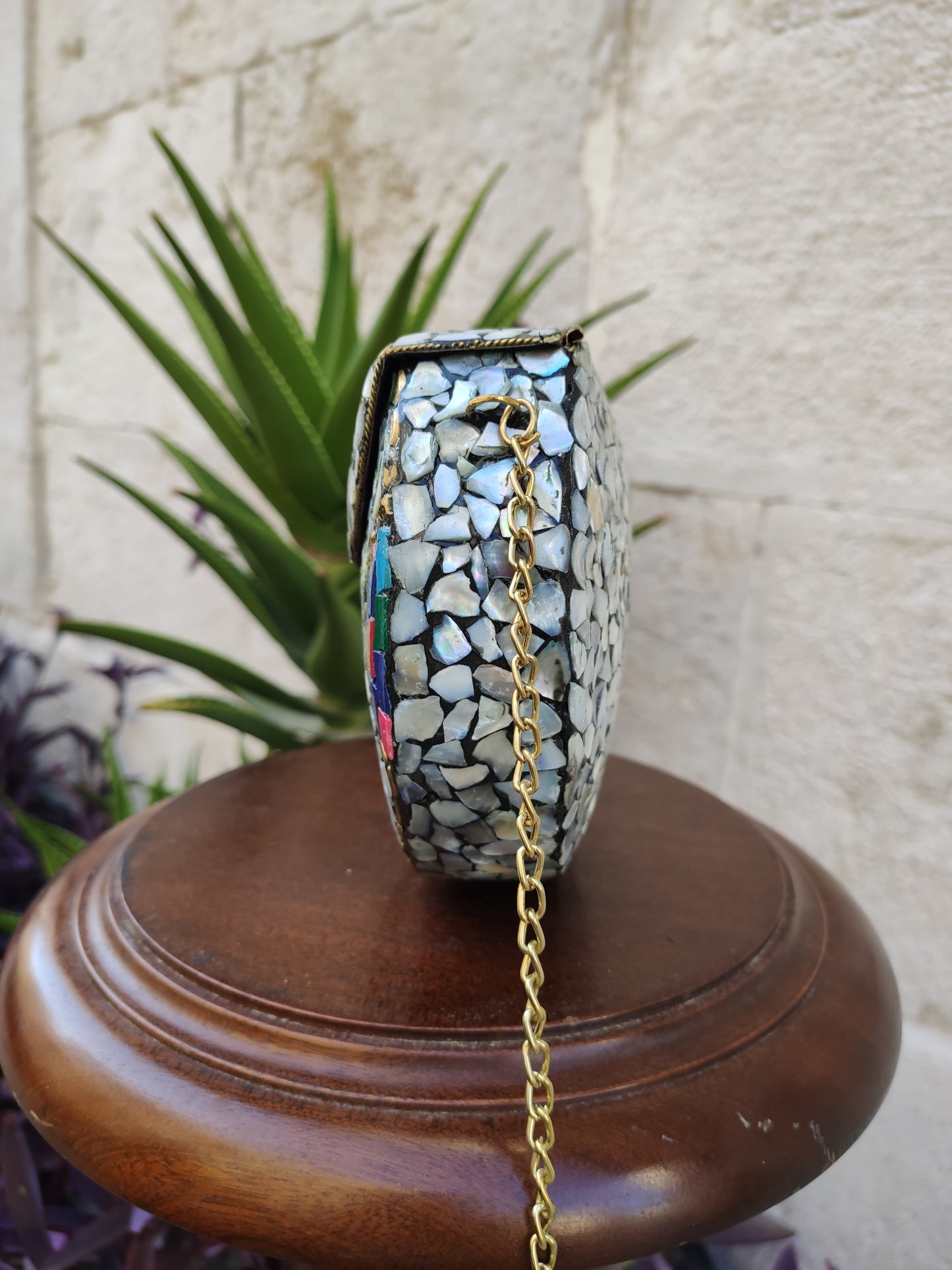 Borsa gioiello piccola rigida vintage 32BN