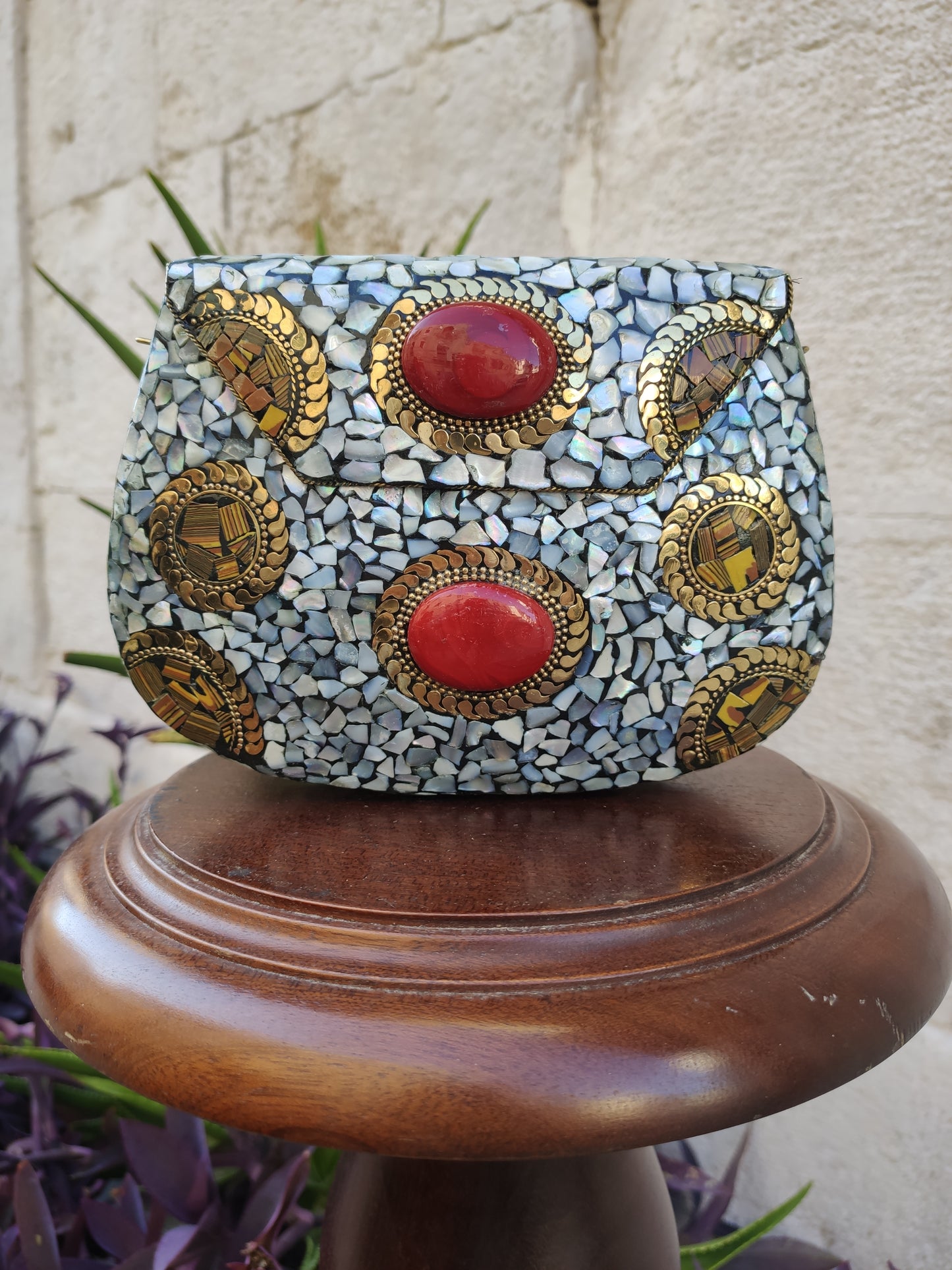 Borsa gioiello piccola rigida vintage 35BN