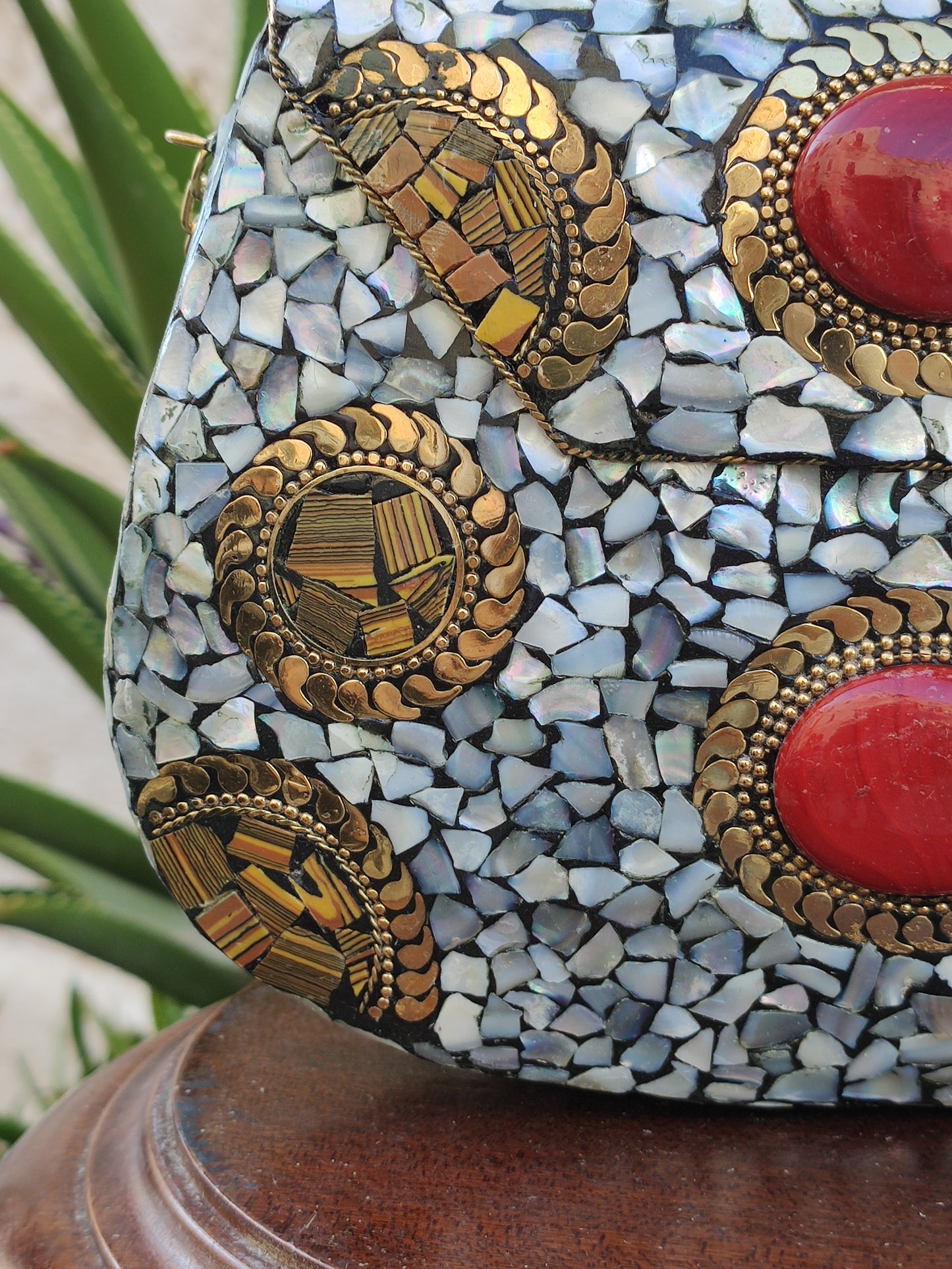 Borsa gioiello piccola rigida vintage 35BN