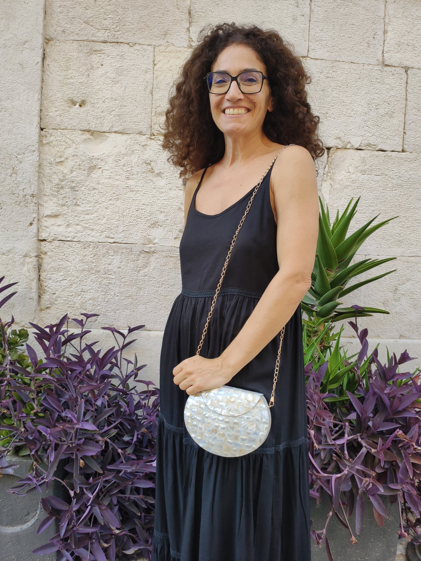 Borsa gioiello piccola rigida vintage 36BN