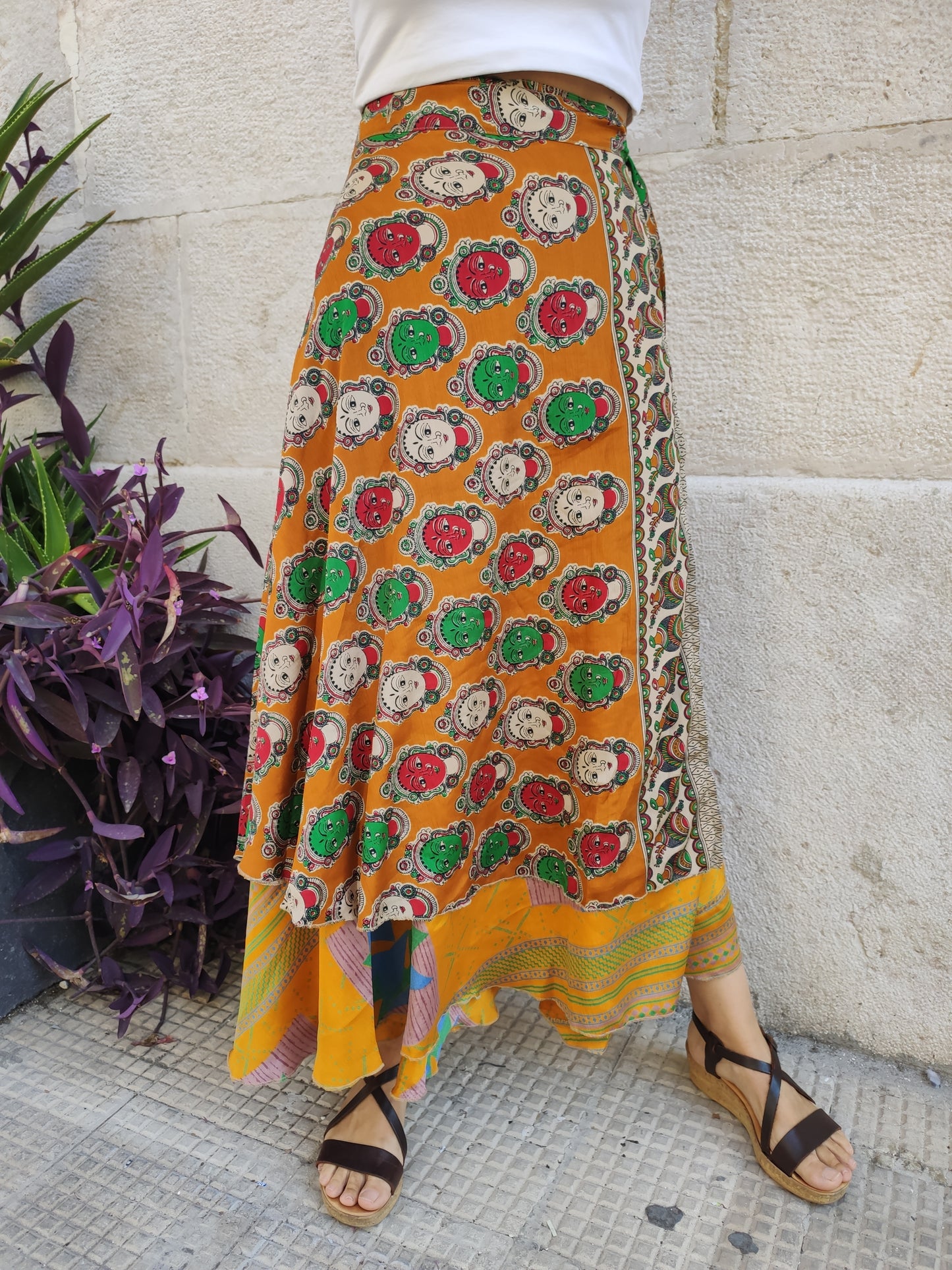 Double-sided wheel wallet skirt 109NG