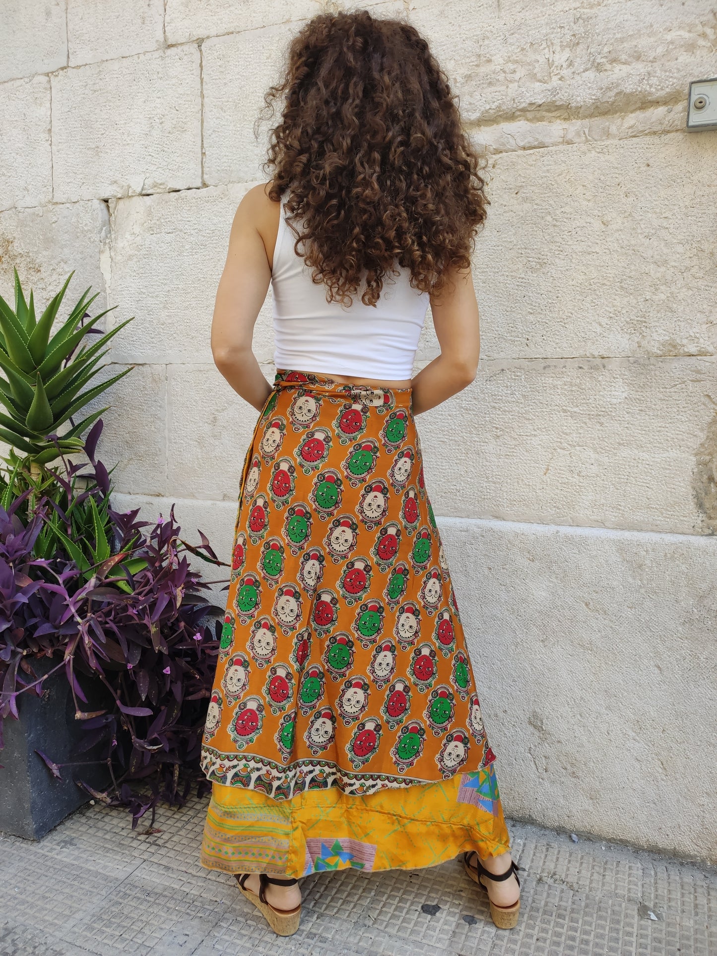 Double-sided wheel wallet skirt 109NG