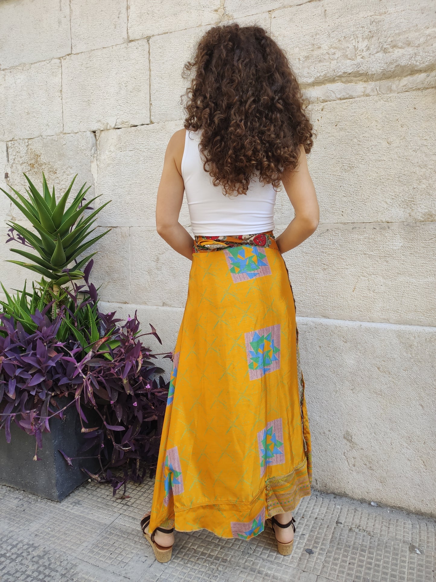 Double-sided wheel wallet skirt 109NG