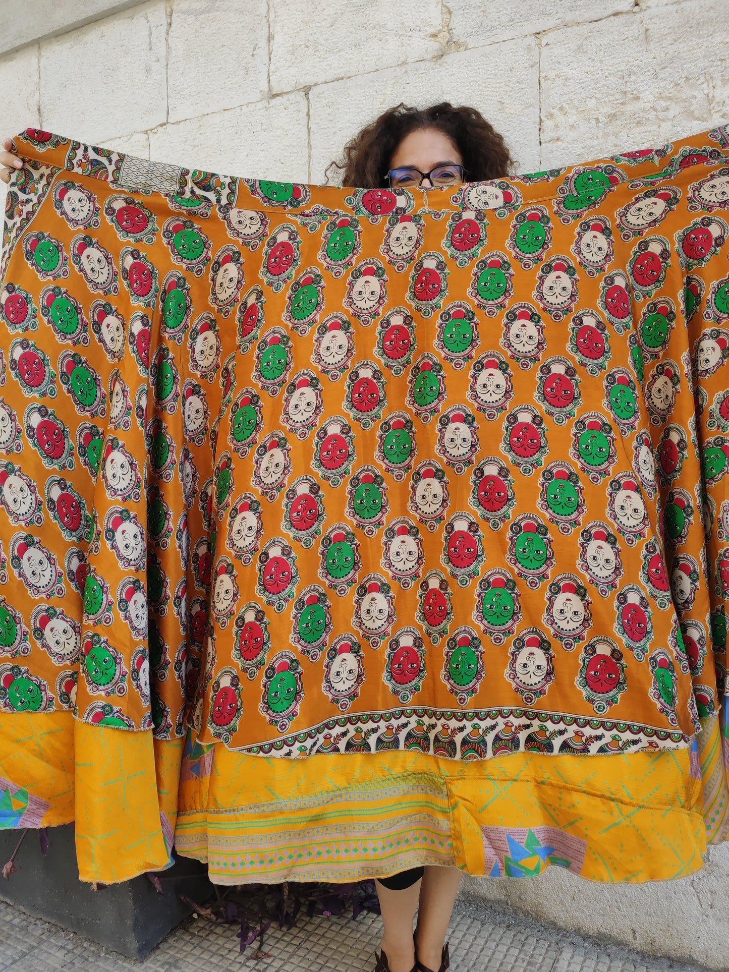 Double-sided wheel wallet skirt 109NG