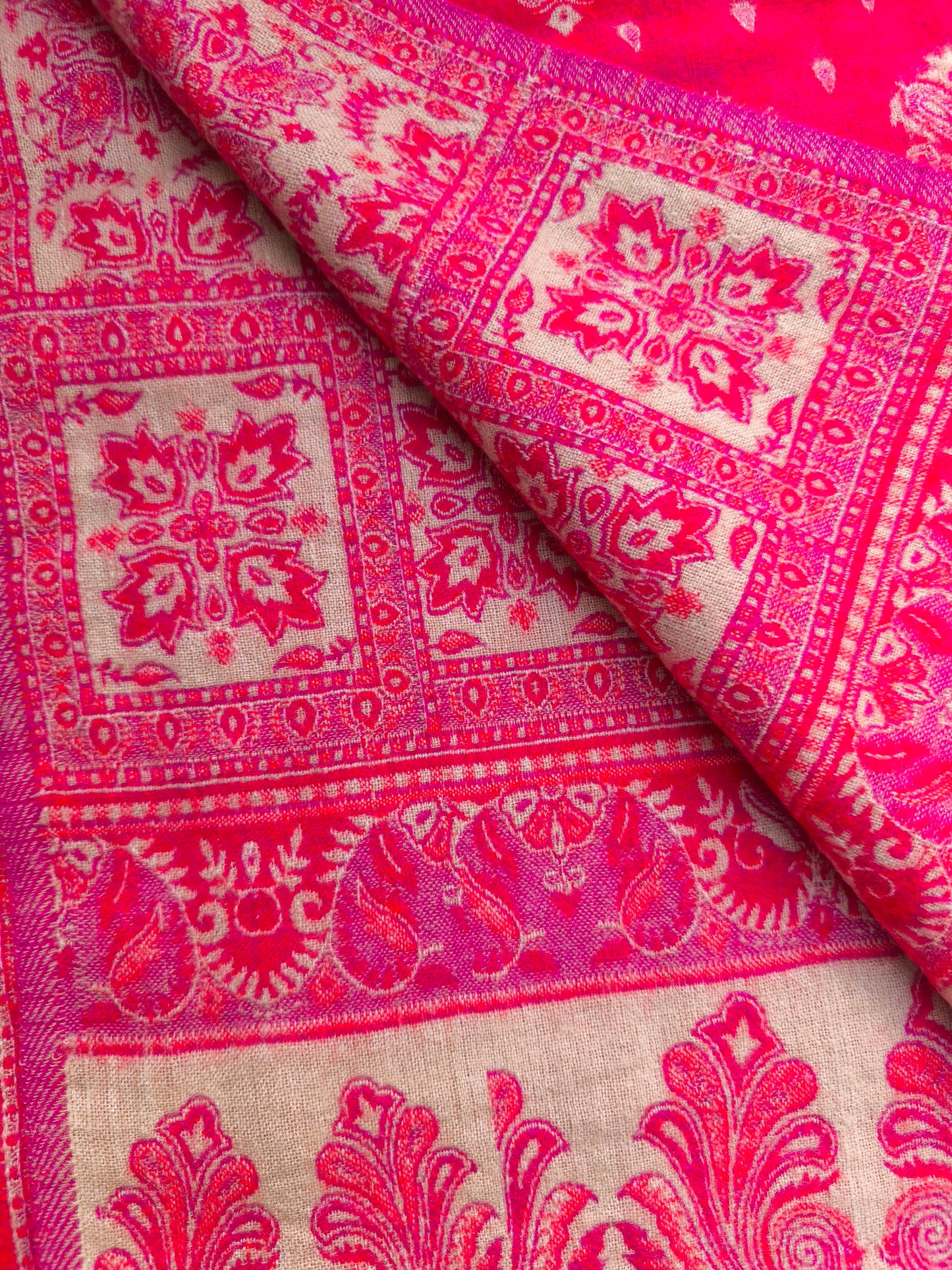 Warm Tibetan Yak Wool Shawl Scarf Stole Pashmina Blanket 19A