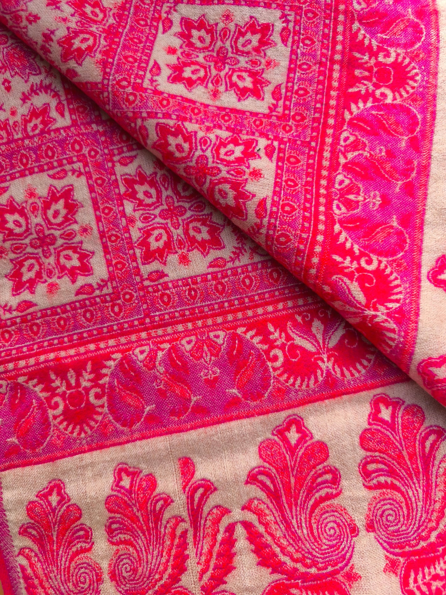 Warm Tibetan Yak Wool Shawl Scarf Stole Pashmina Blanket 23A