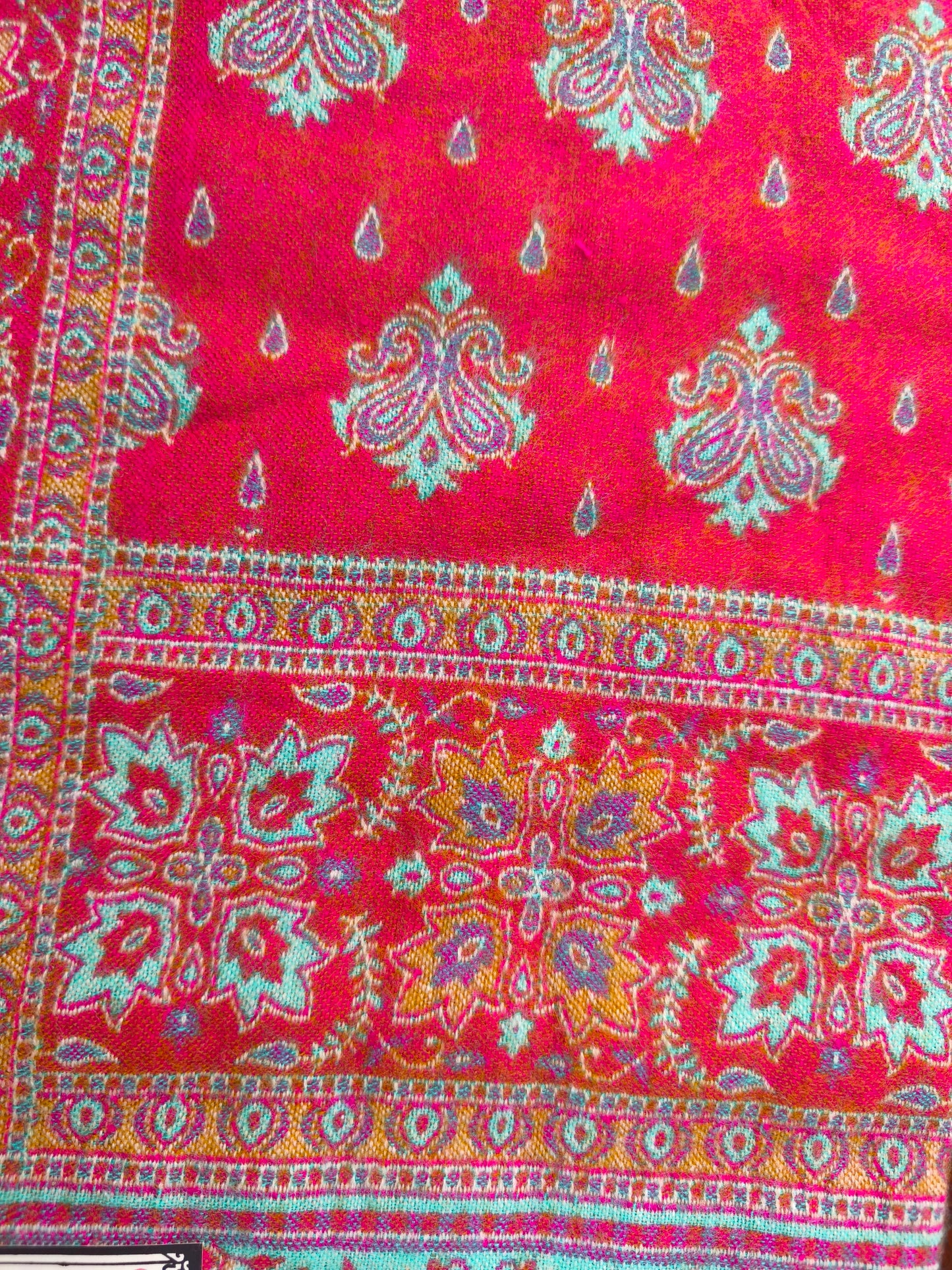 Warm Tibetan Yak Wool Shawl Scarf Stole Pashmina Blanket 27A