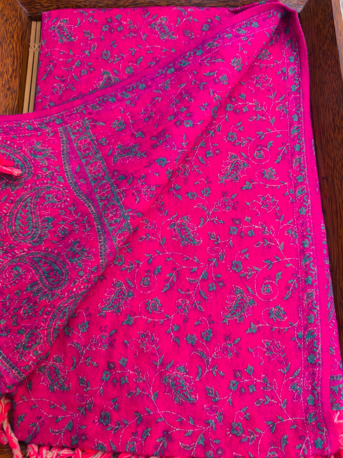 Warm Tibetan Yak Wool Shawl Scarf Stole Pashmina Blanket 38A