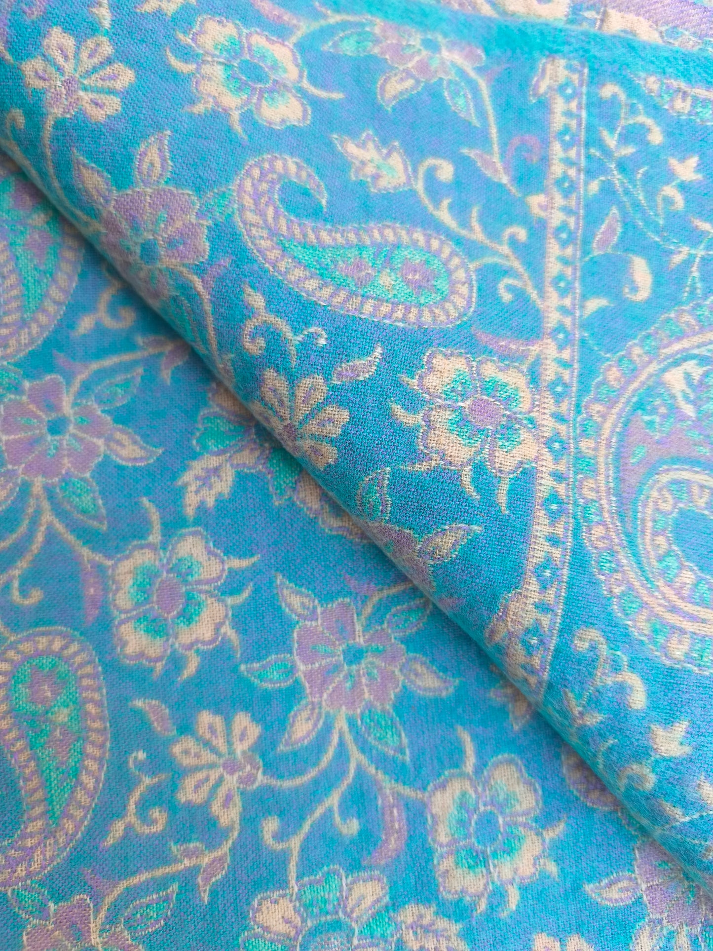 Warm Tibetan Yak Wool Shawl Scarf Stole Pashmina Blanket 41A