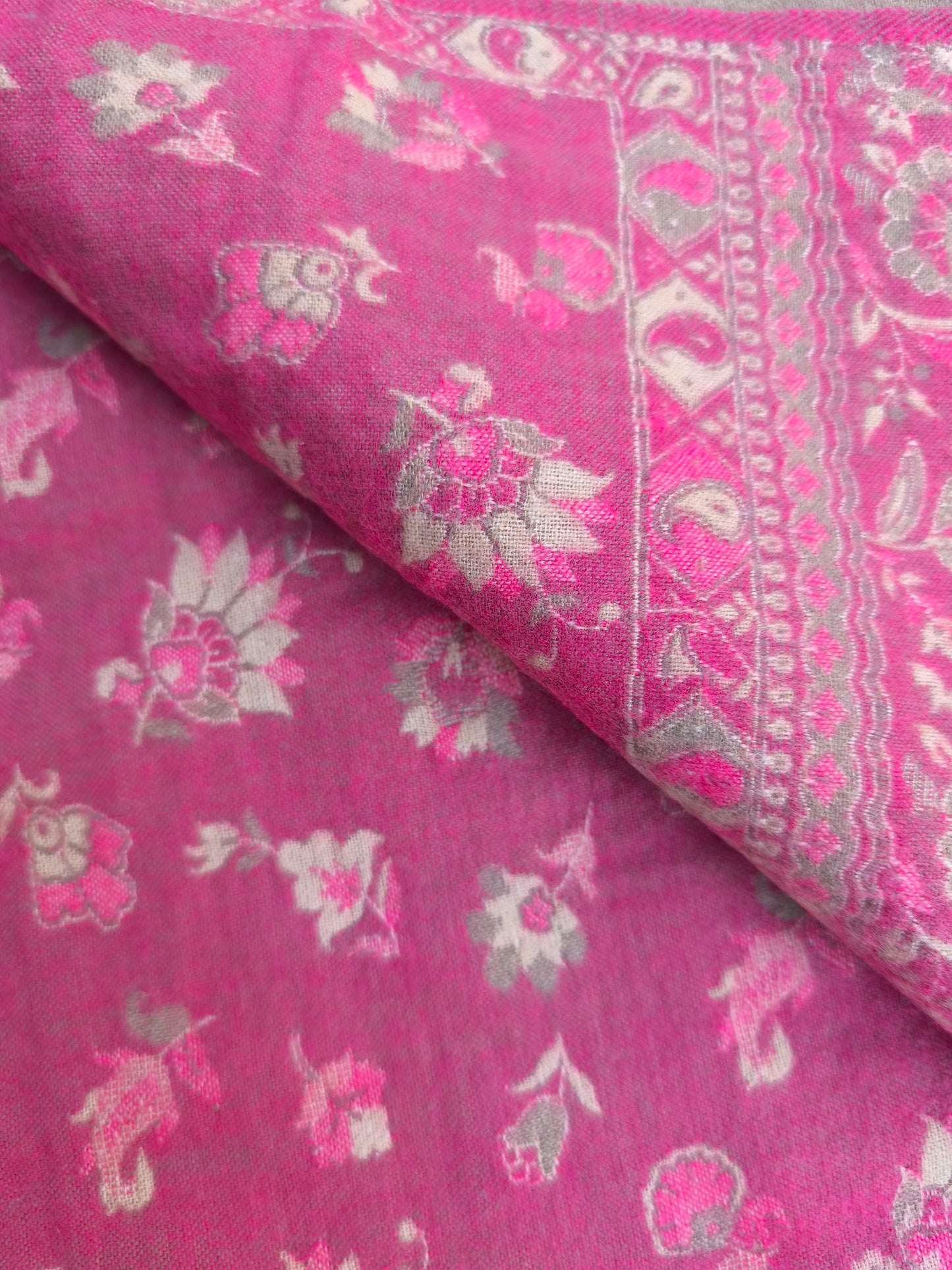 Warm Tibetan Yak Wool Shawl Scarf Stole Pashmina Blanket 47A