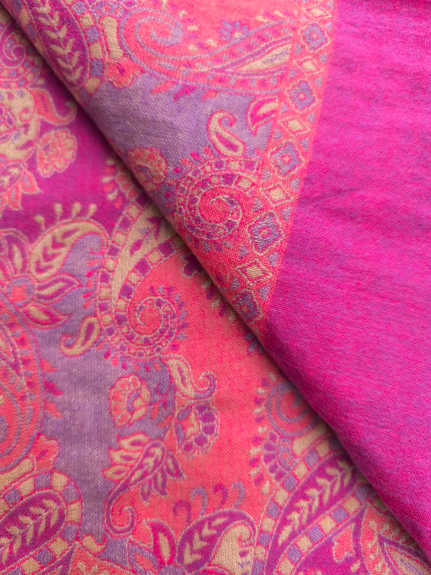 Warm Yak Wool Pashmina Shawl Scarf Stole Blanket Tibet 61A