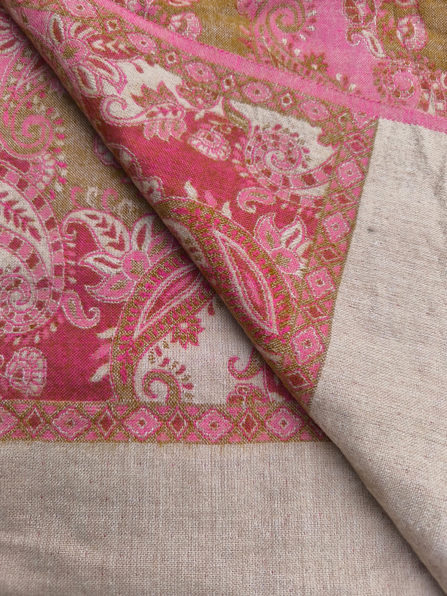 Warm Yak Wool Pashmina Shawl Scarf Stole Blanket Tibet 69A