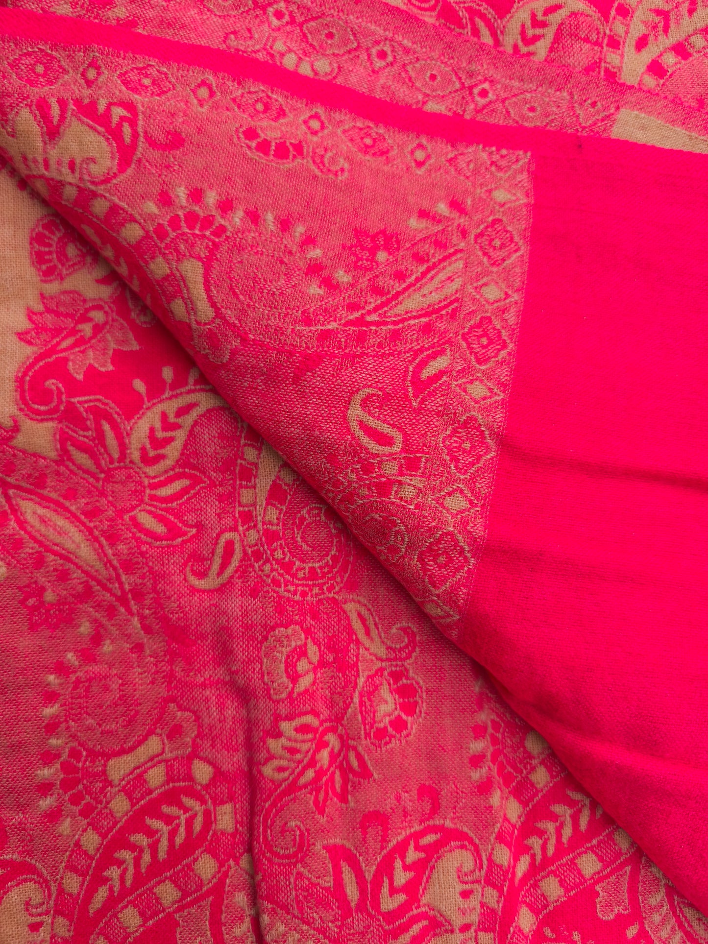 Warm Tibetan Yak Wool Shawl Scarf Stole Pashmina Blanket 72A